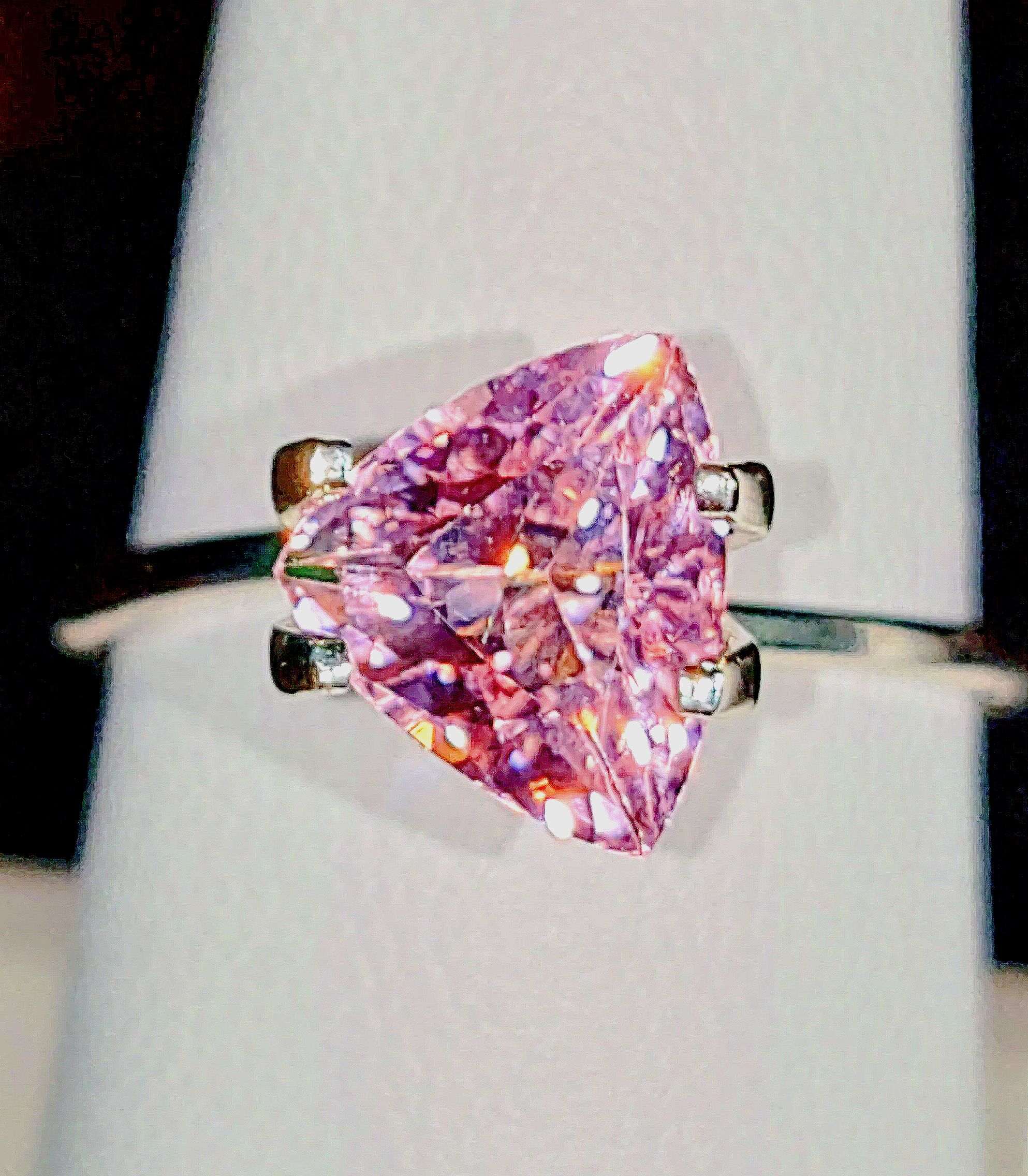 GIA Certified Genuine Neon Pink Titanium Tourmaline 2.14ct from TheCoveAtFoxHollow.com