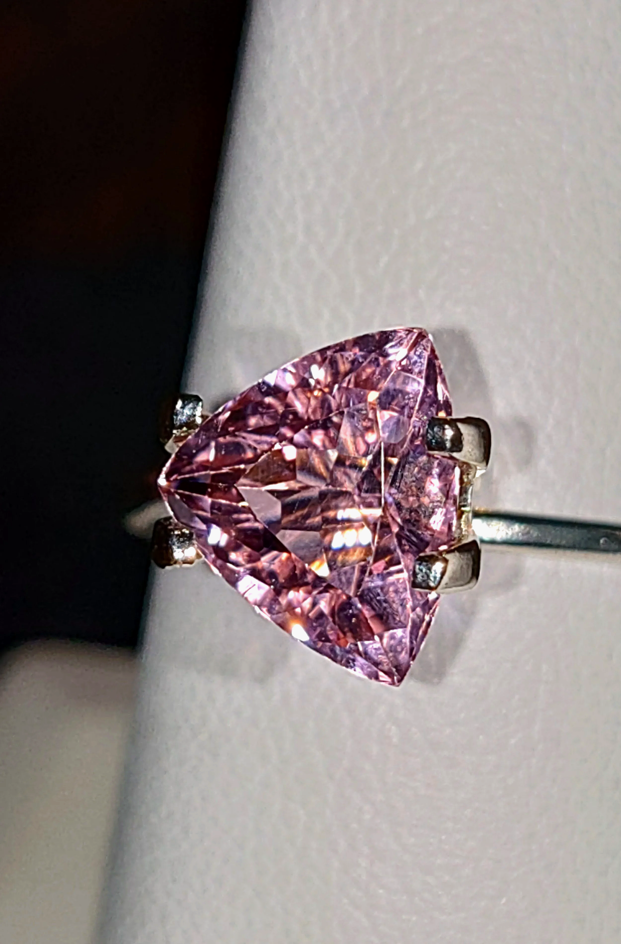 GIA Certified Genuine Neon Pink Titanium Tourmaline 2.14ct from TheCoveAtFoxHollow.com