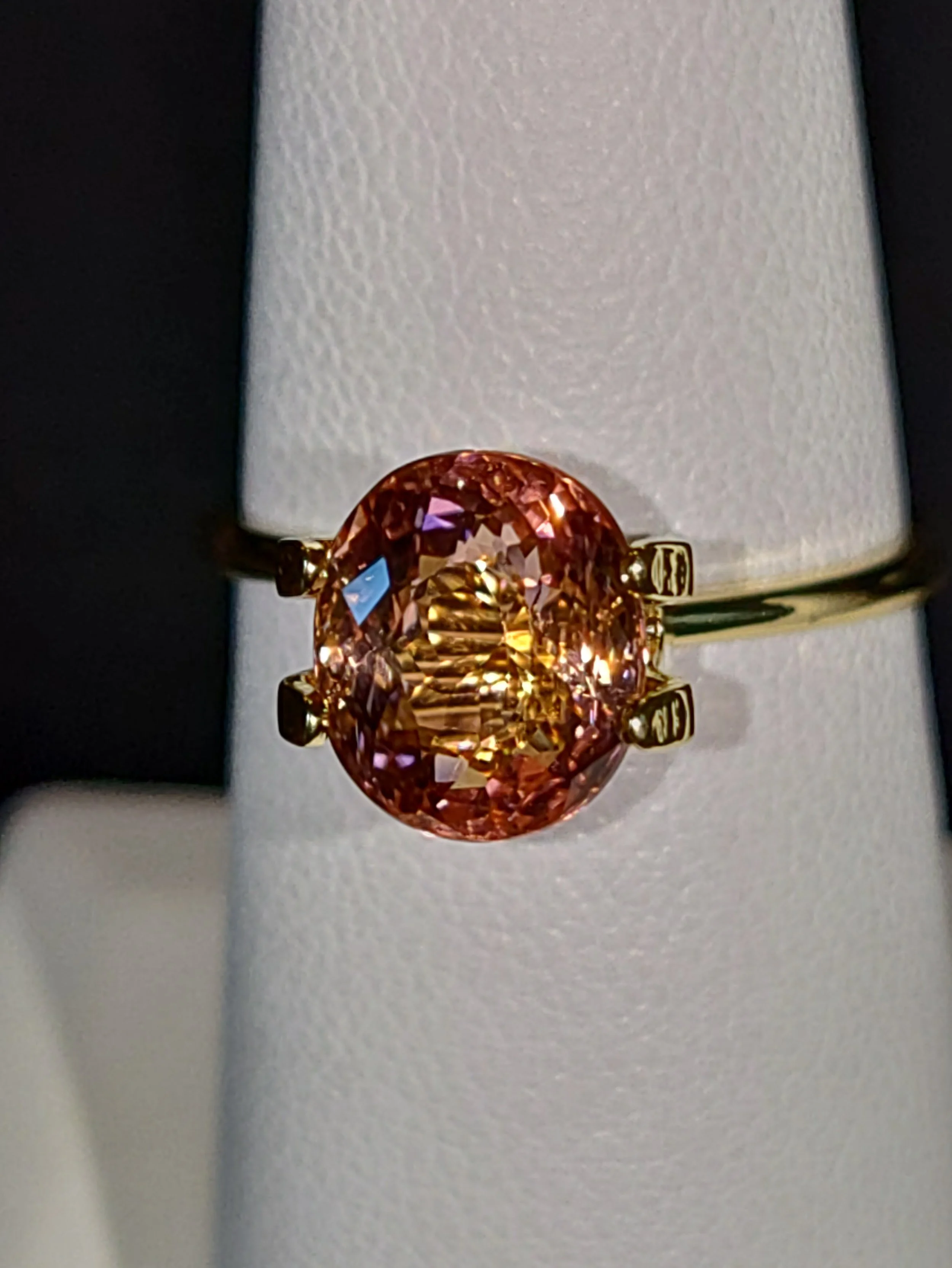 Genuine Neon Pink Orange Titanium Tourmaline 2.50ct from thecoveatfoxhollow.com