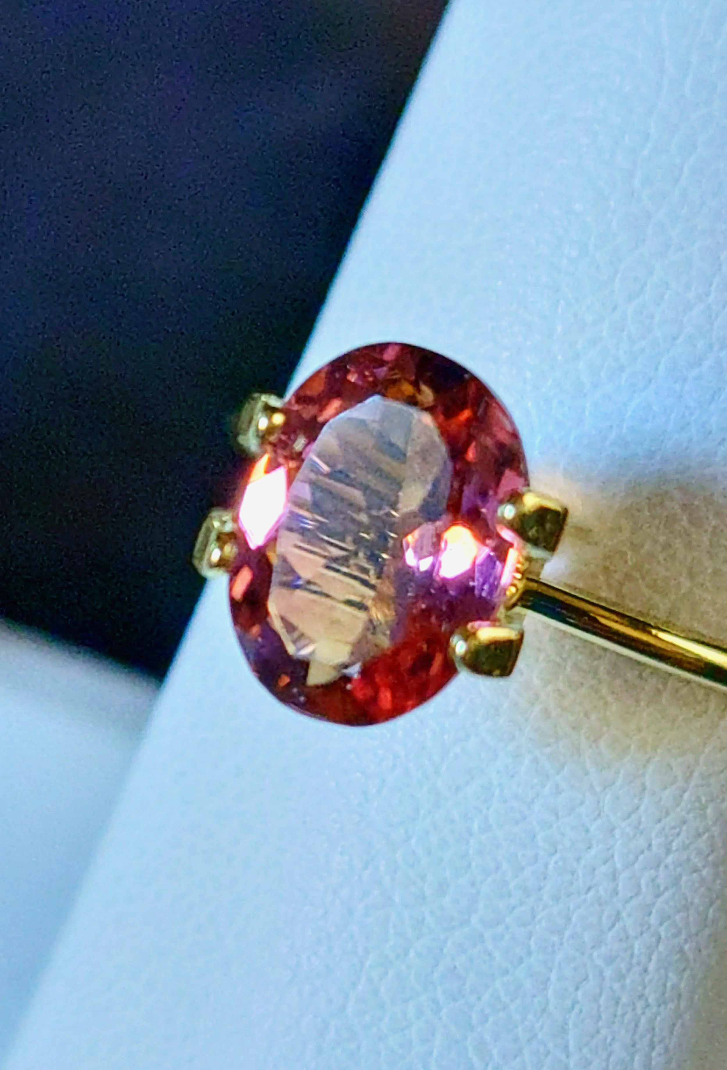 Genuine Masasi Bordeaux Color Change Garnet 1.84ct from TheCoveAtFoxHollow.com