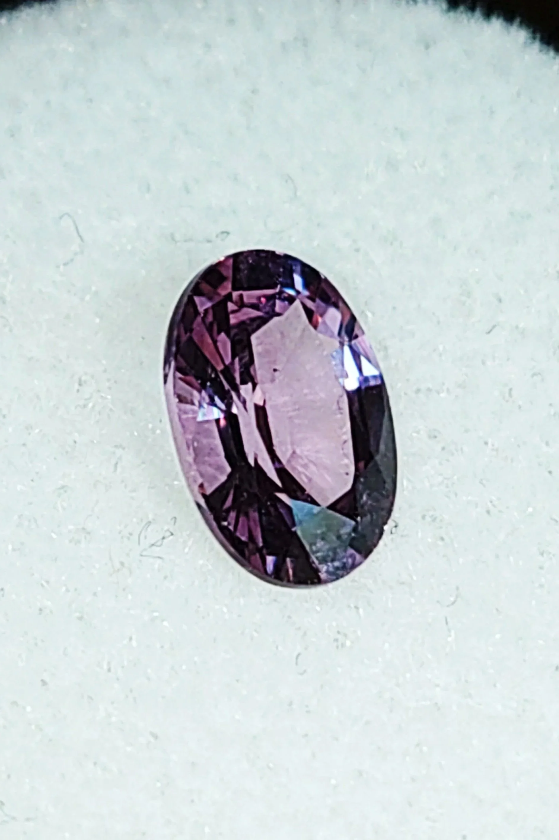 Genuine Purple Spinel .89ct from TheCoveAtFoxHollow.com