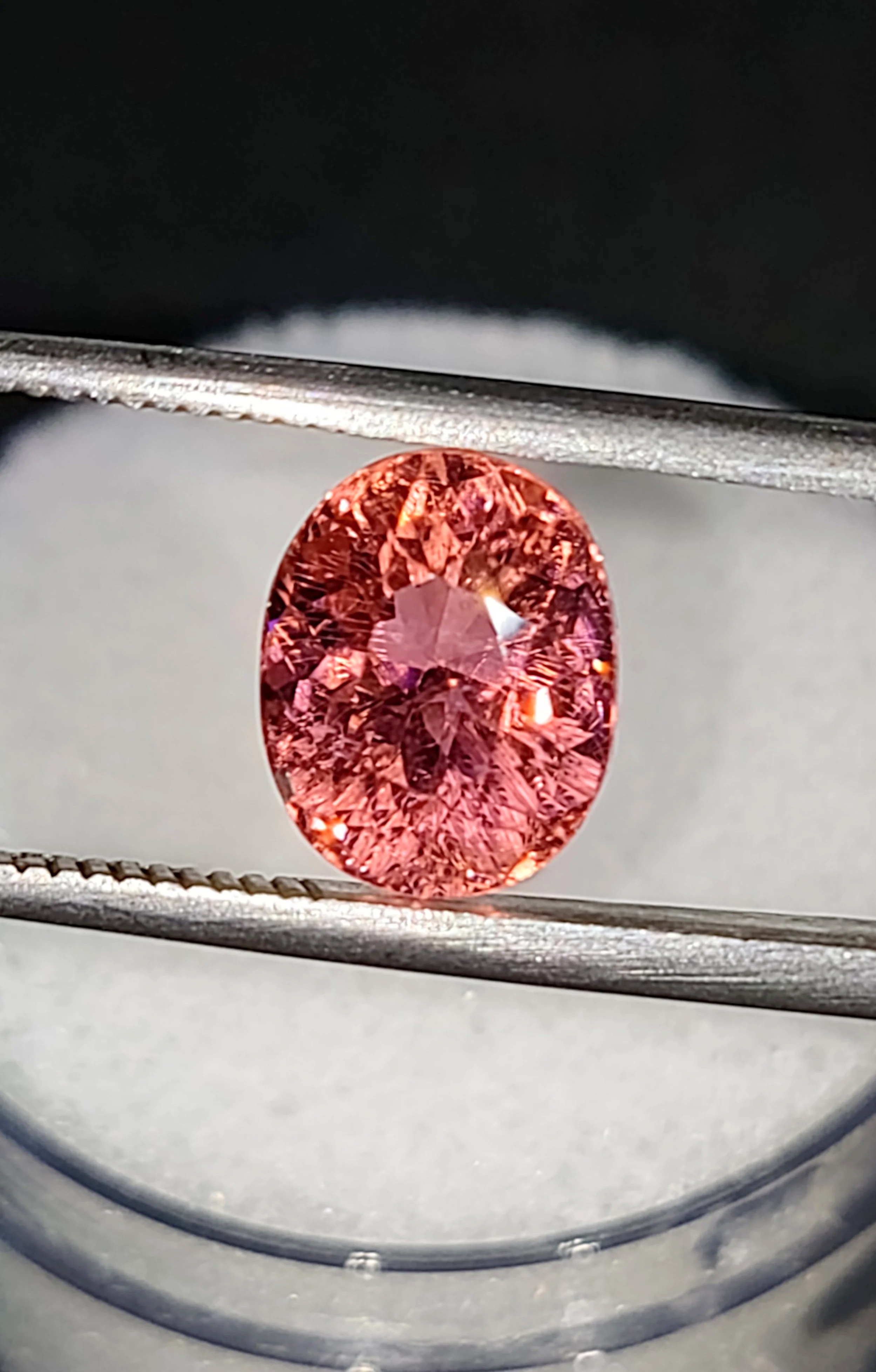 Genuine Neon Hot Pink Titanium Tourmaline 2.58ct TheCoveAtFoxHollow.com