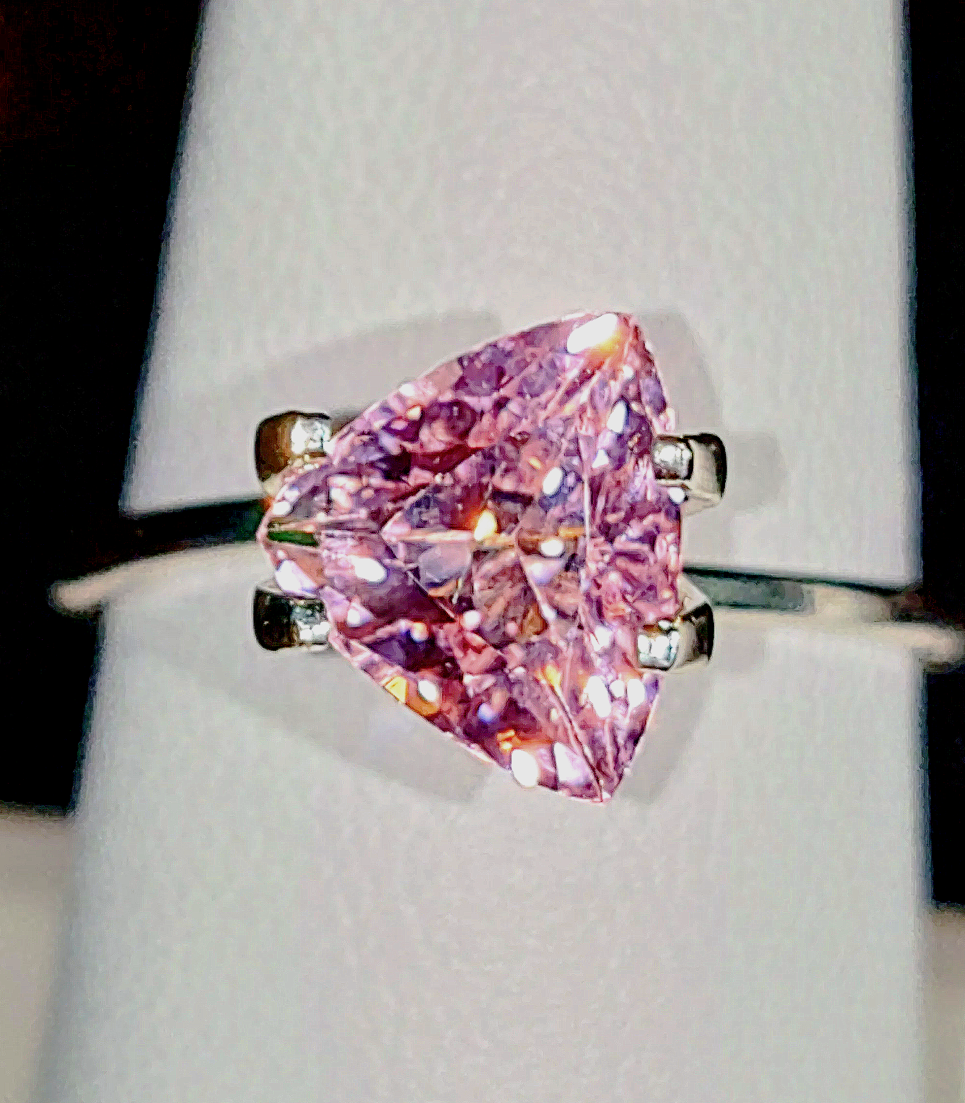 GIA Certified Genuine Neon Pink Titanium Tourmaline 2.14ct from TheCoveAtFoxHollow.com