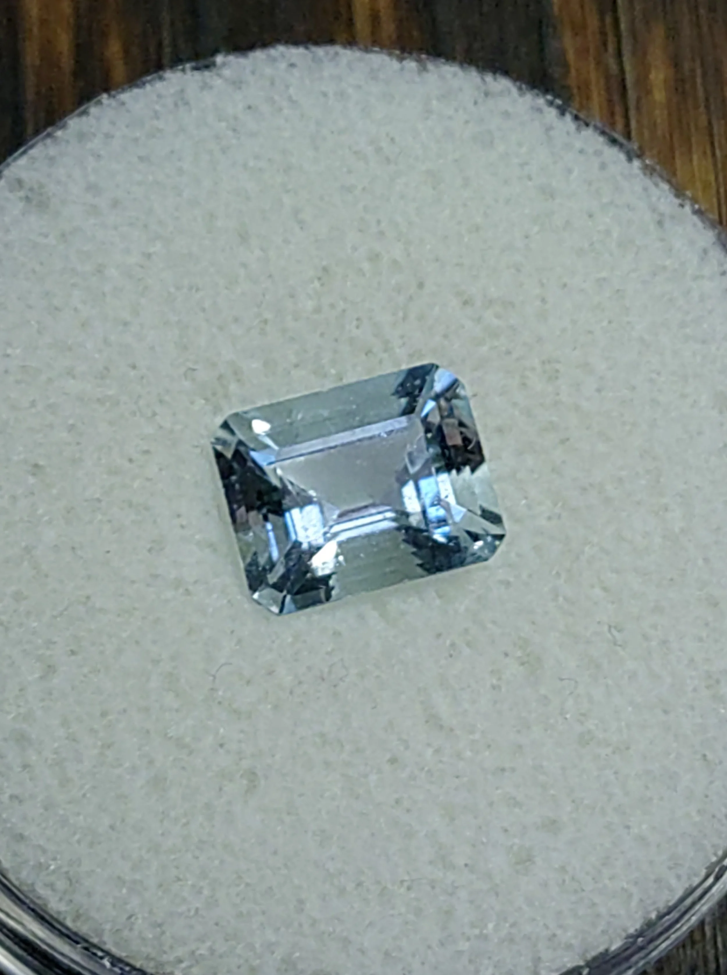 Genuine Unheated Aquamarine 4.07ct from TheCoveAtFoxHollow.com