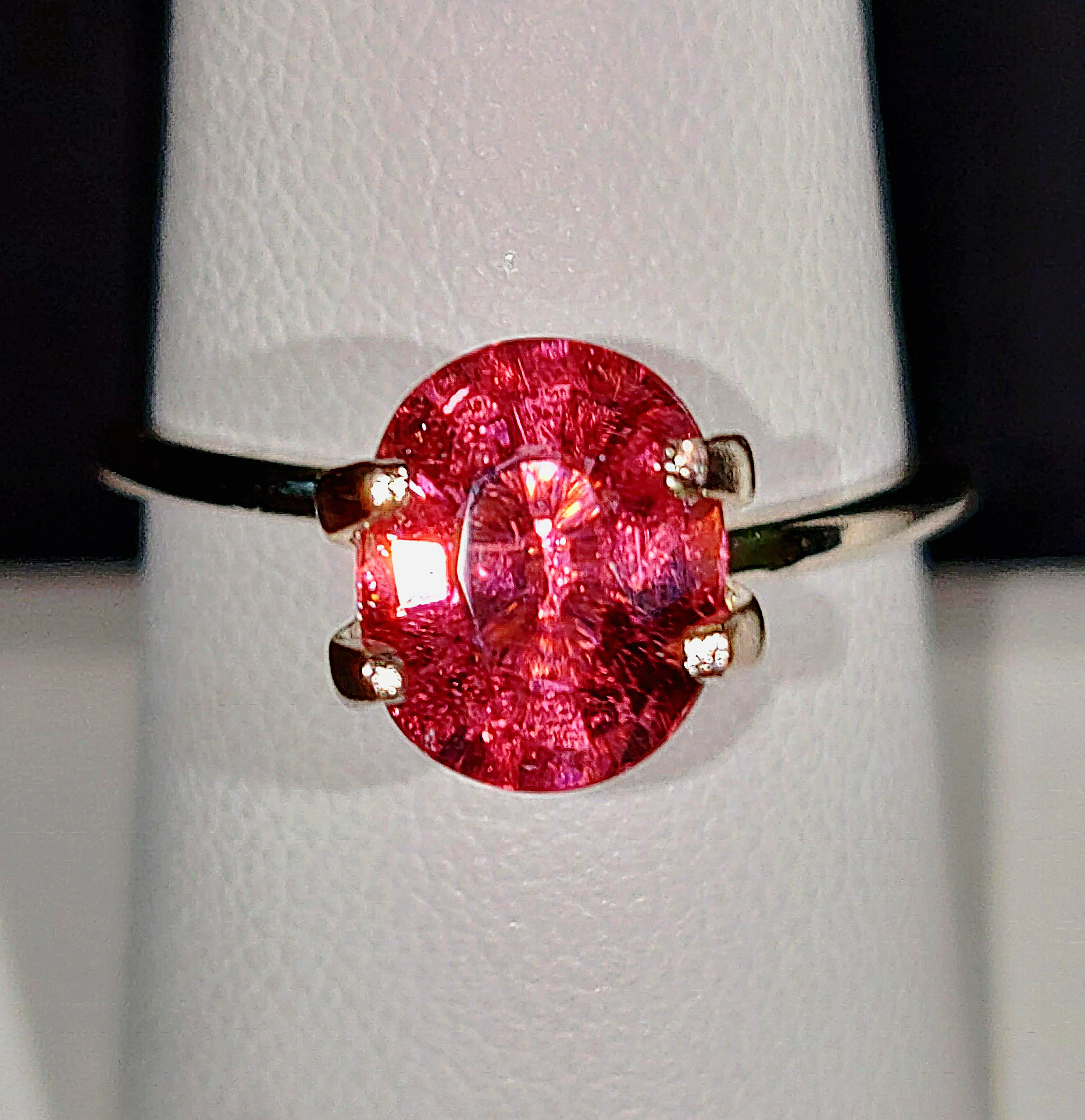 Neon Hot Pink Titanium Tourmaline 1.90ct