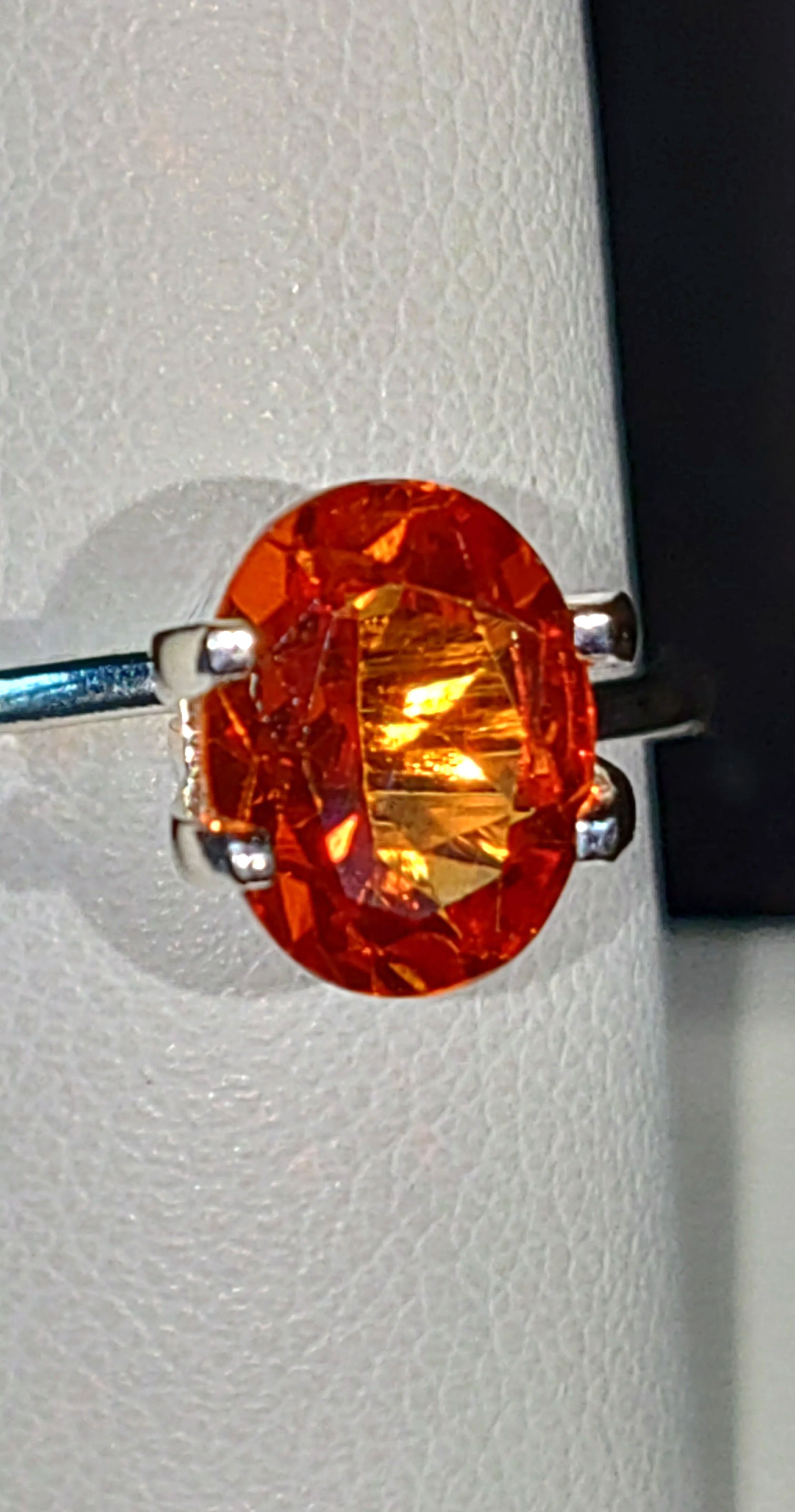 Genuine Mandarin Garnet 2.37ct from TheCoveAtFoxHollow.com