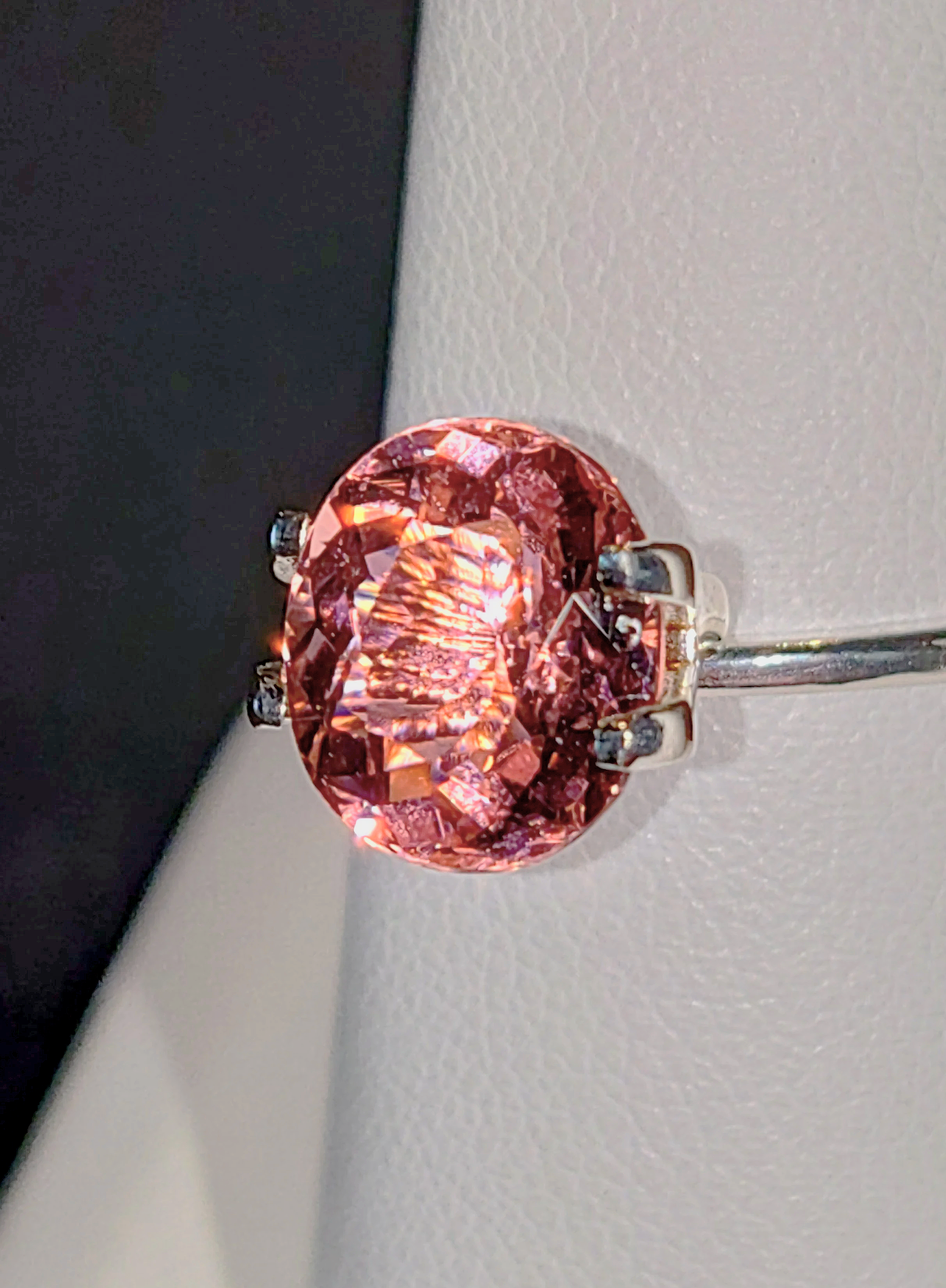 Genuine Neon Pink Titanium Tourmaline 3ct from TheCoveAtFoxHollow.com
