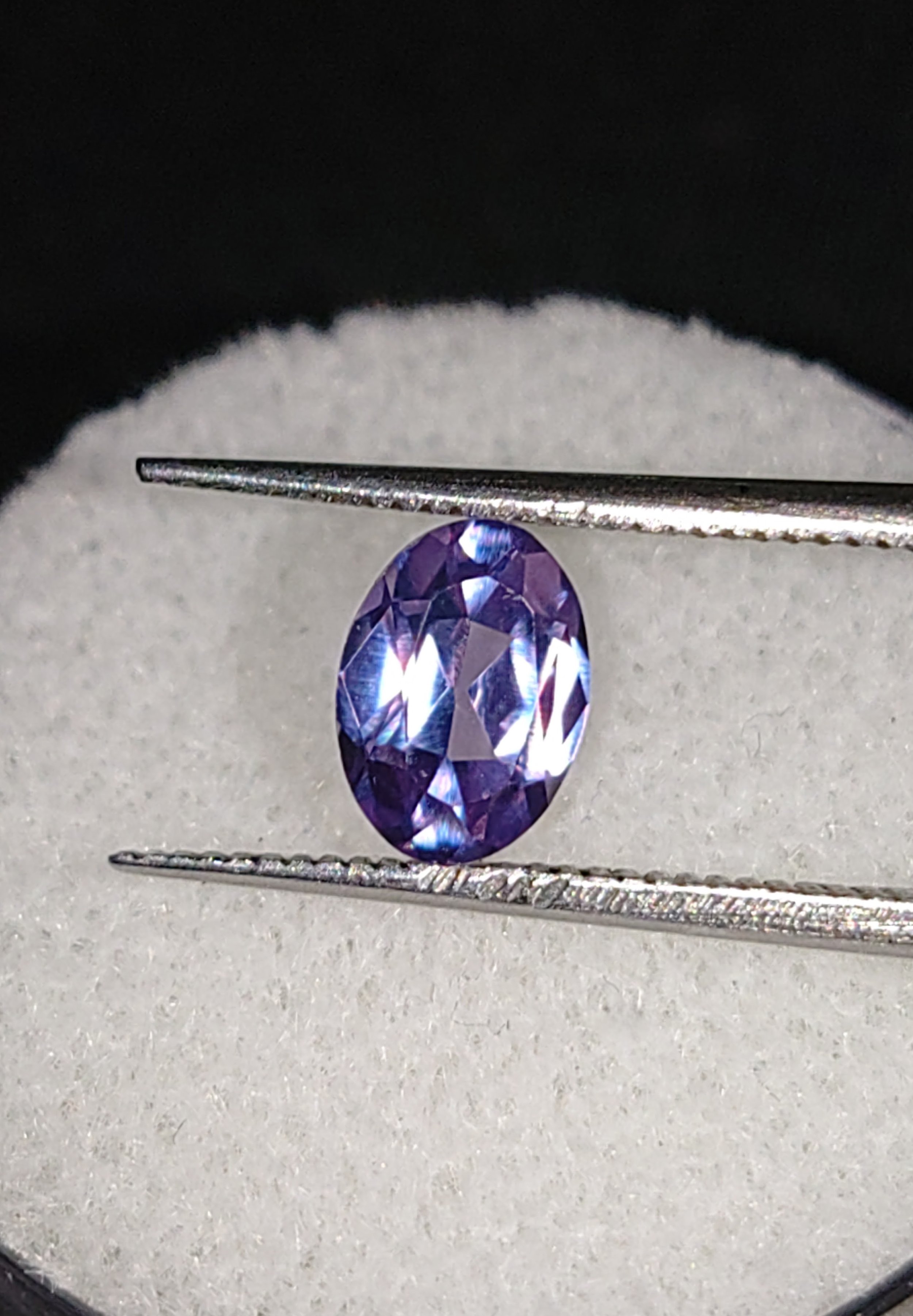 Genuine Alexandrite .87ct from TheCoveAtFoxHollow.com
