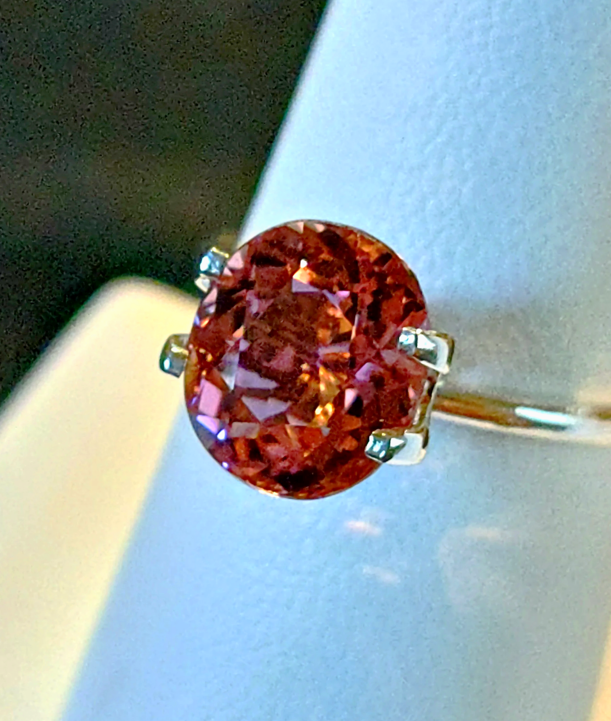 Genuine Neon Pink Orange Titanium Tourmaline 2.50ct from thecoveatfoxhollow.com