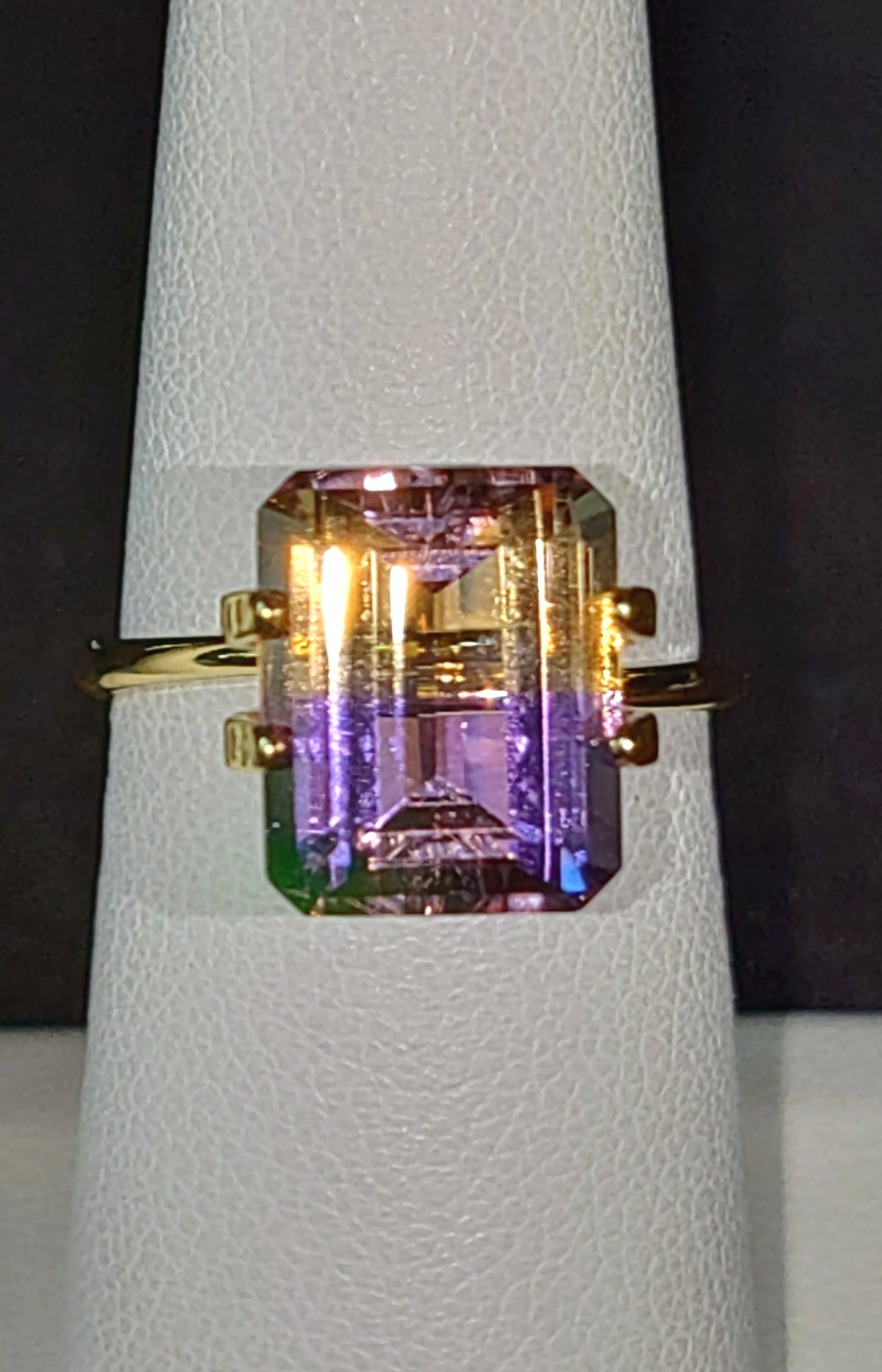 Genuine Ametrine 4.40ct from TheCoveAtFoxHollow.com
