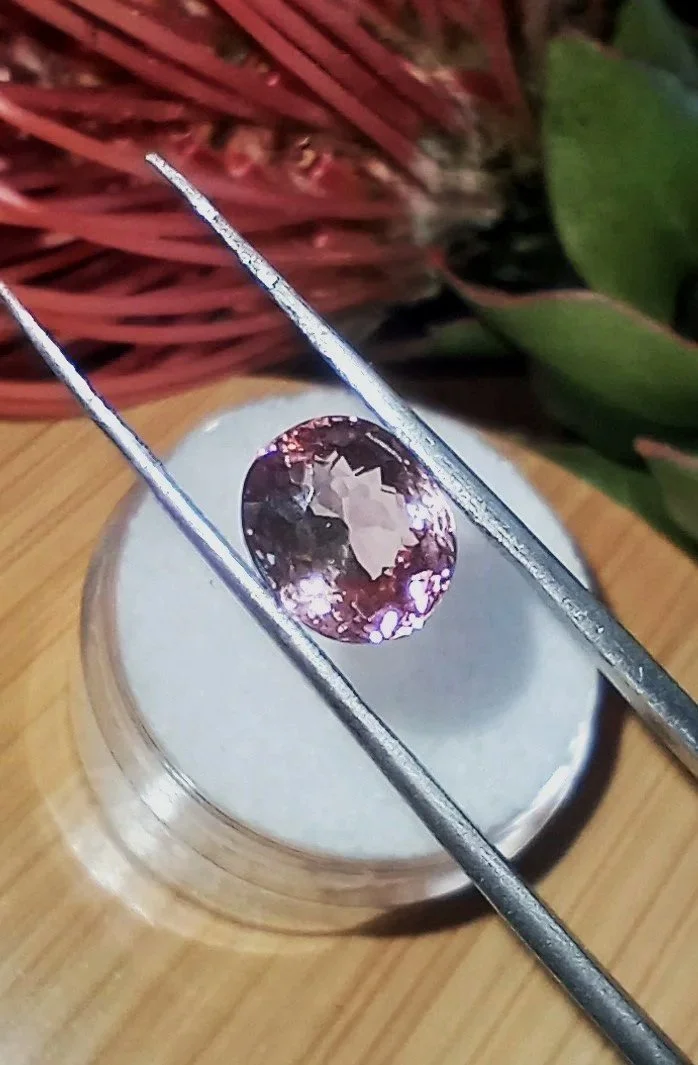 Genuine Neon Pink Orange Titanium Tourmaline 2.50ct from thecoveatfoxhollow.com