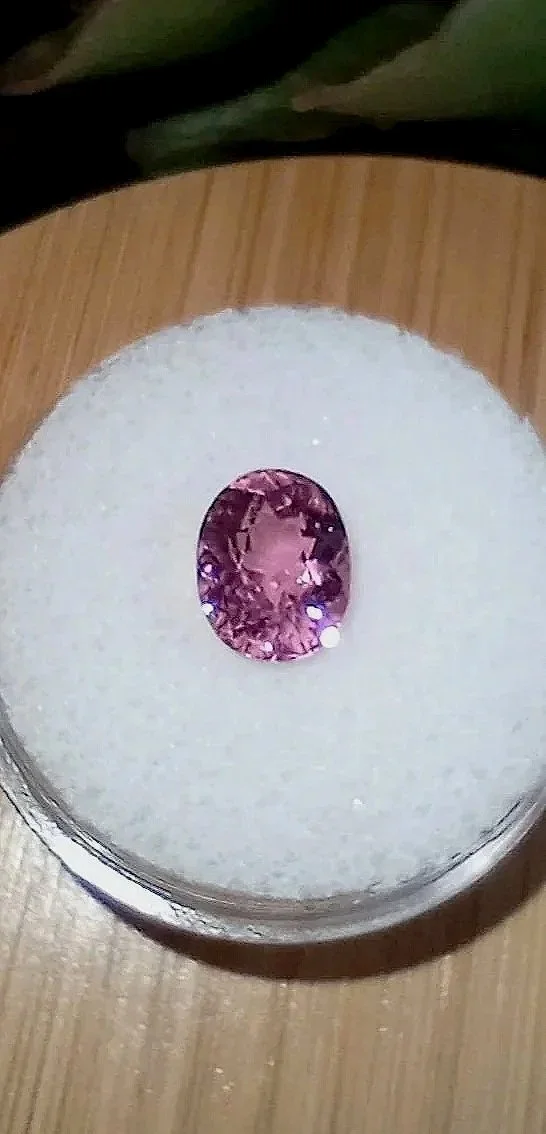 Genuine Neon Hot Pink Titanium Tourmaline 2.58ct TheCoveAtFoxHollow.com