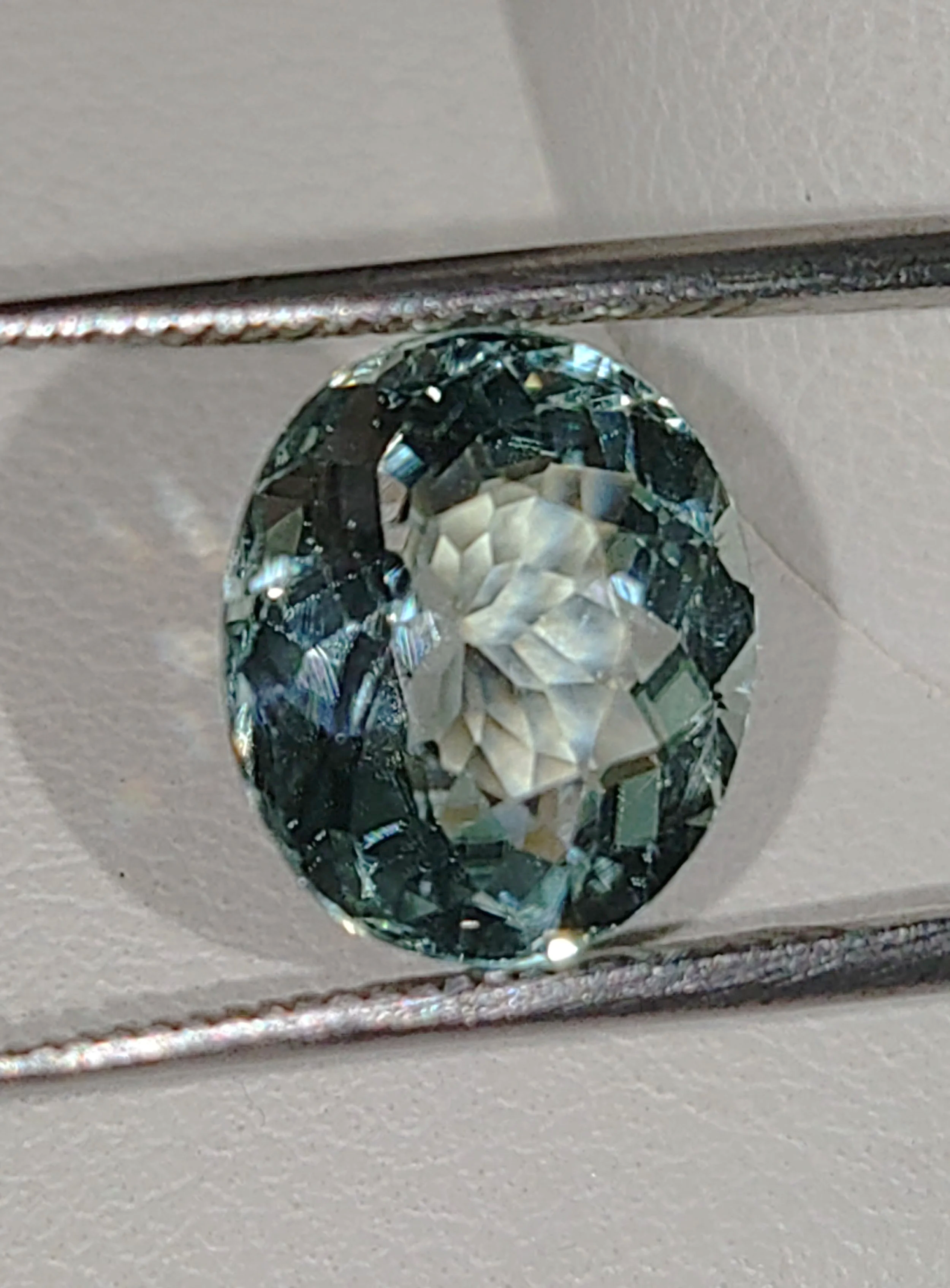 Genuine Neon Seafoam Titanium Tourmaline 3.18ct from TheCoveAtFoxHollow.com