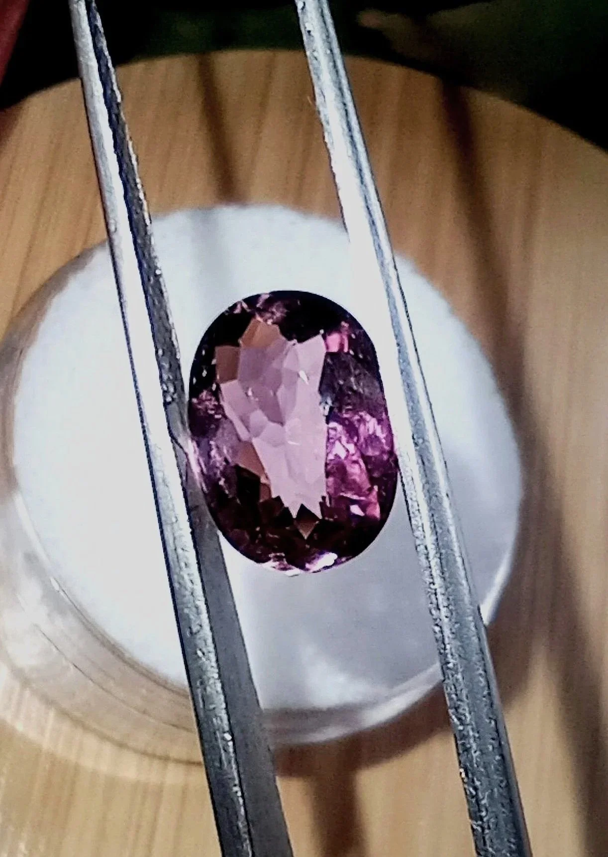 Genuine Neon Hot Pink Titanium Tourmaline 1.74ct from TheCoveAtFoxHollow.com