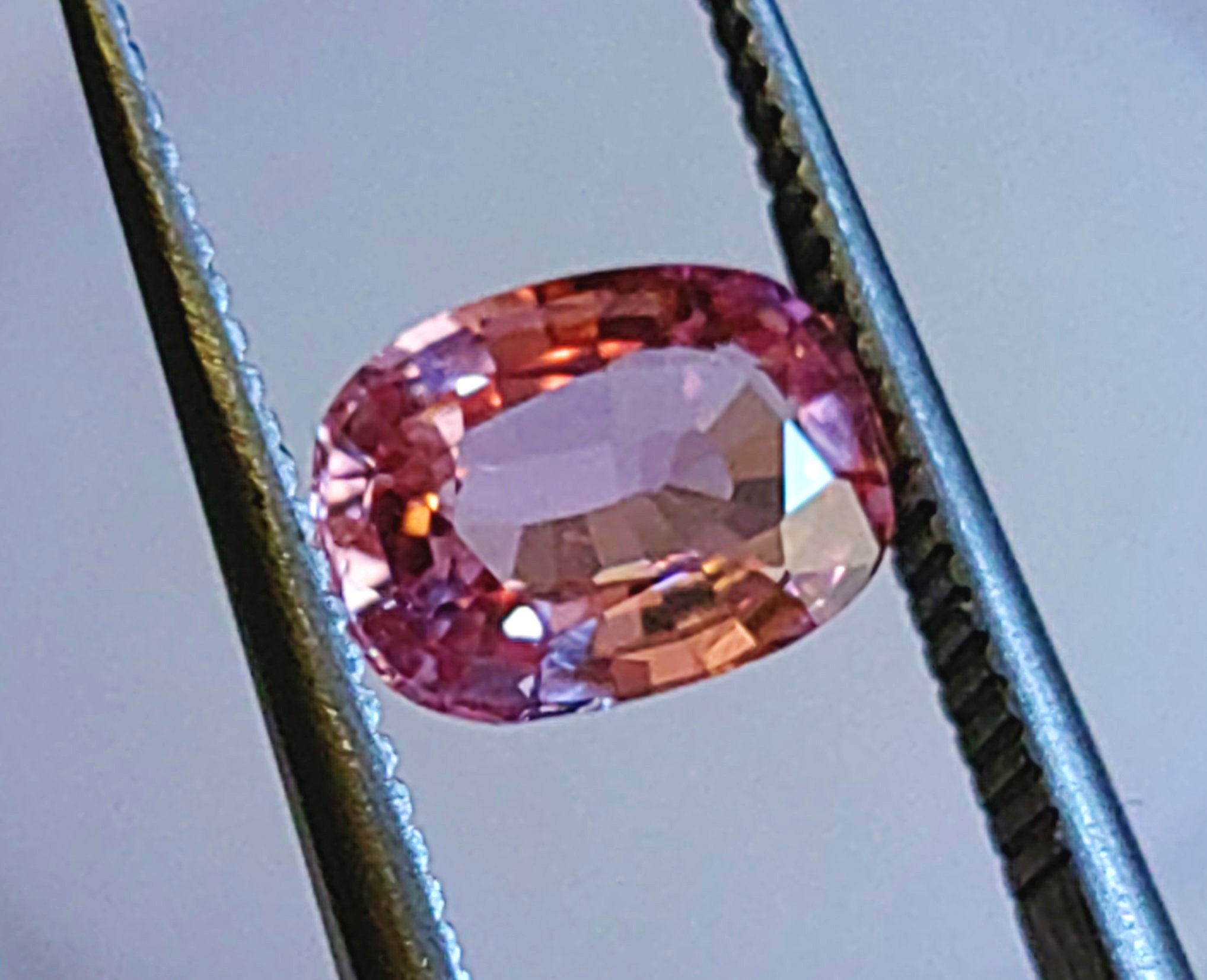 GIA Certified Pink Sapphire 1.16ct from thecoveatfoxhollow.com