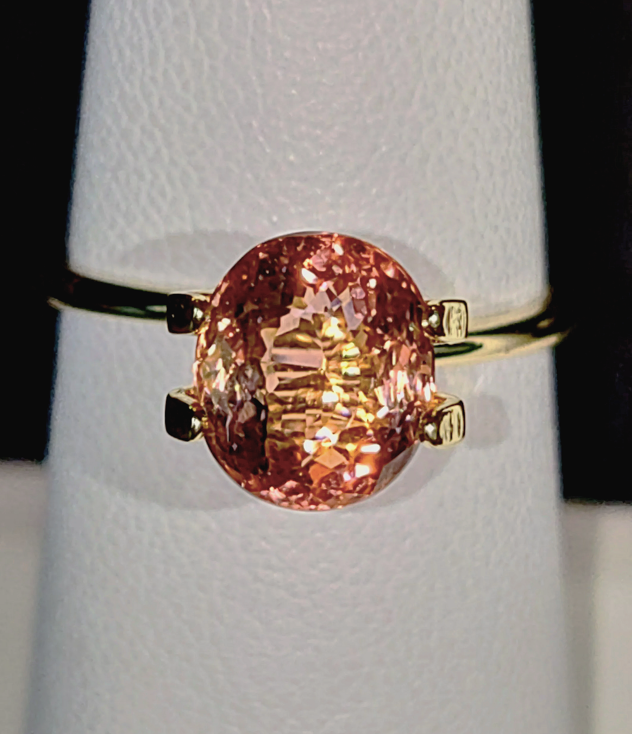 Genuine Neon Pink Orange Titanium Tourmaline 2.50ct from thecoveatfoxhollow.com