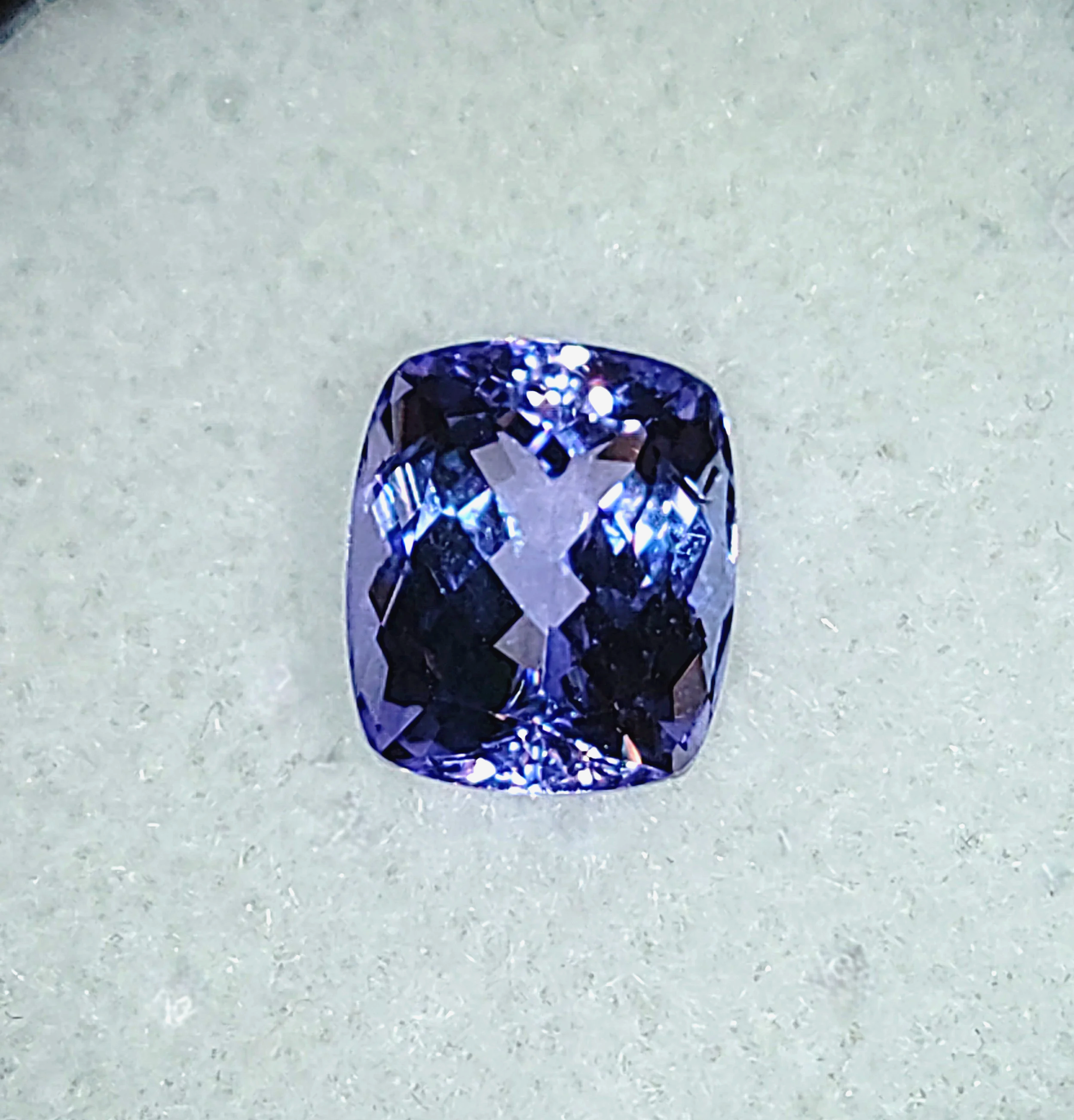 Genuine Unheated Tanzanite at 1.74ct from TheCoveAtFoxHollow.com