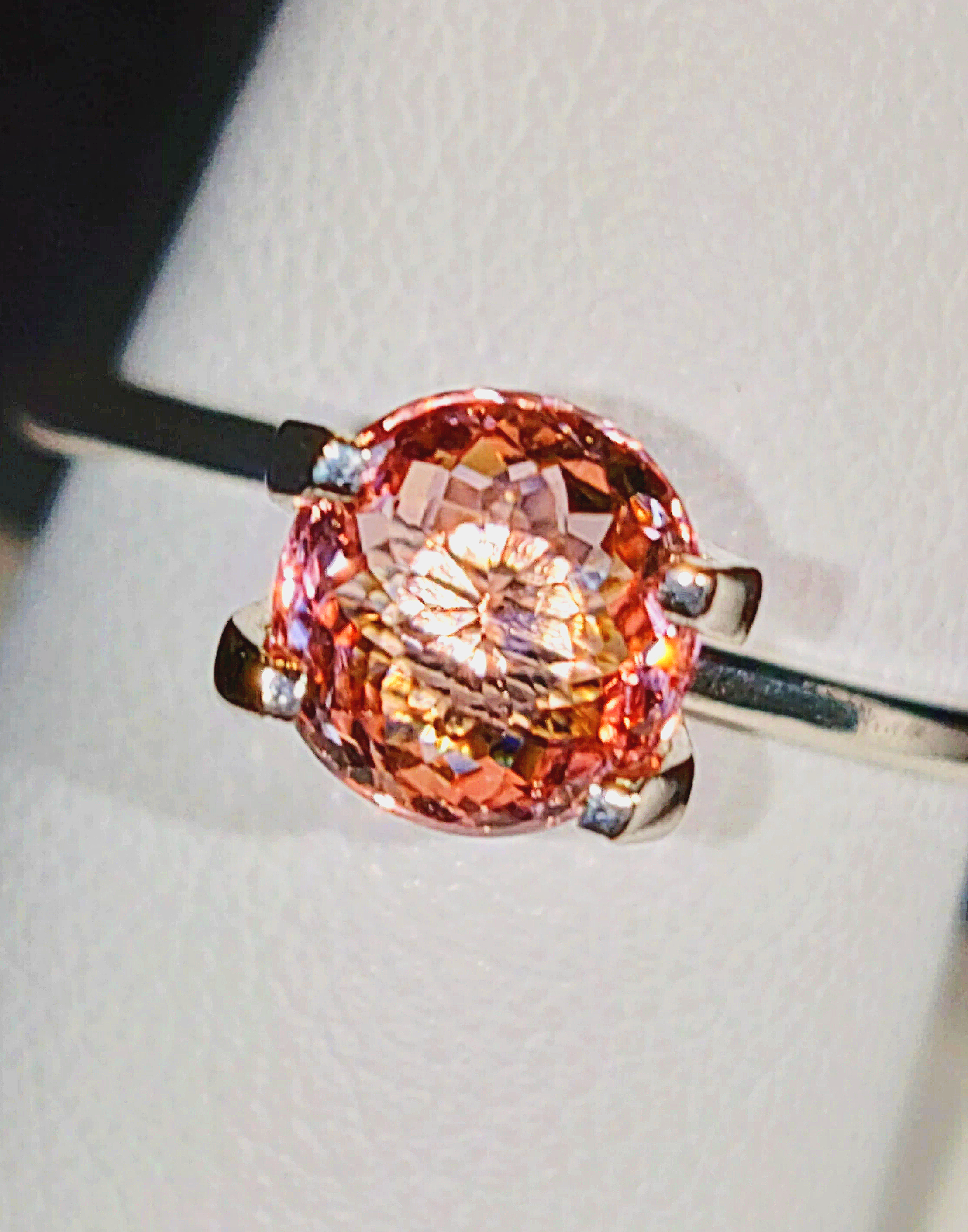 Genuine Neon Pink Titanium Tourmaline 1.75ct TheCoveAtFoxHollow.com