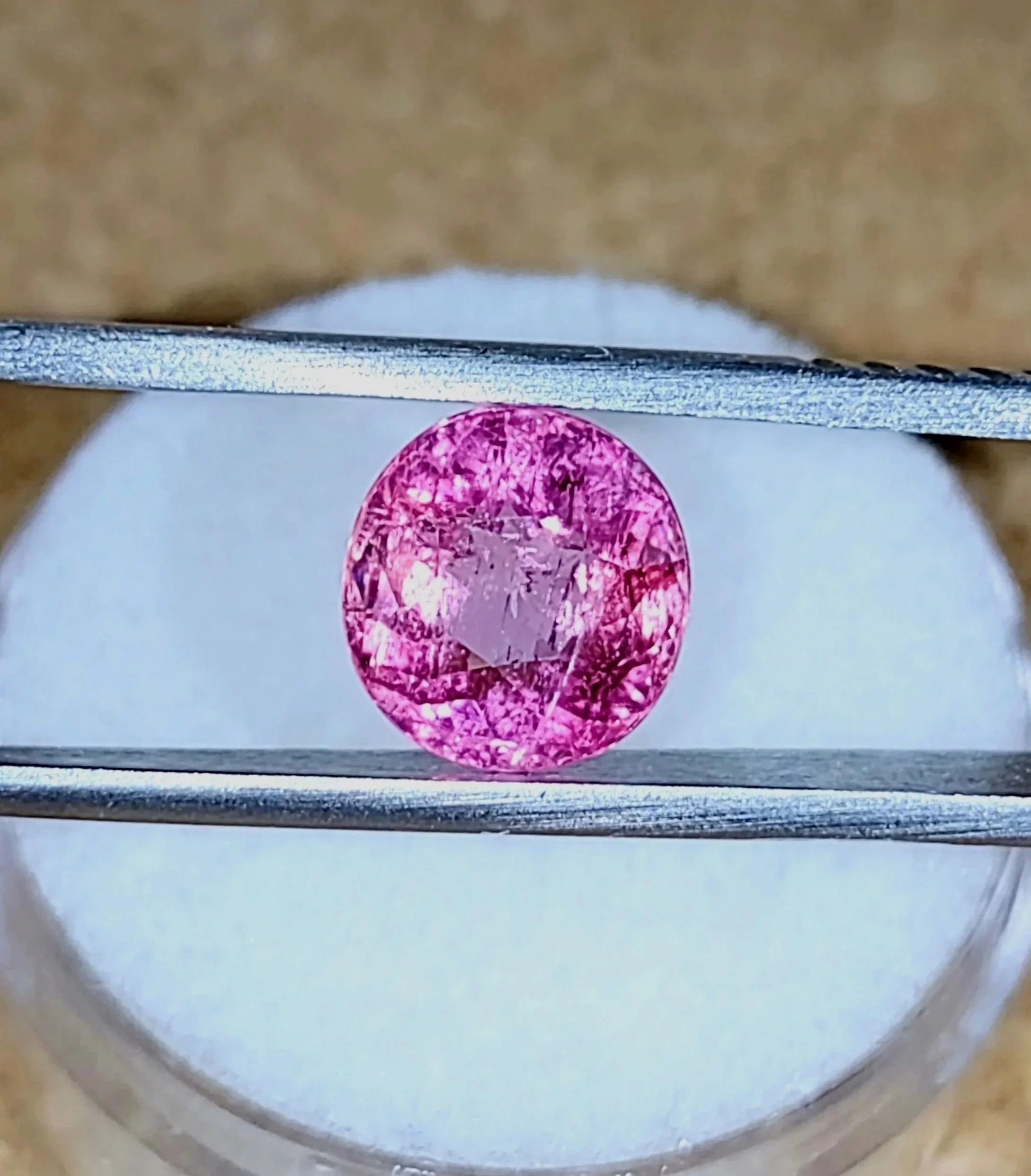 Genuine Neon Fuchsia Titanium Tourmaline from TheCoveAtFoxHollow.com