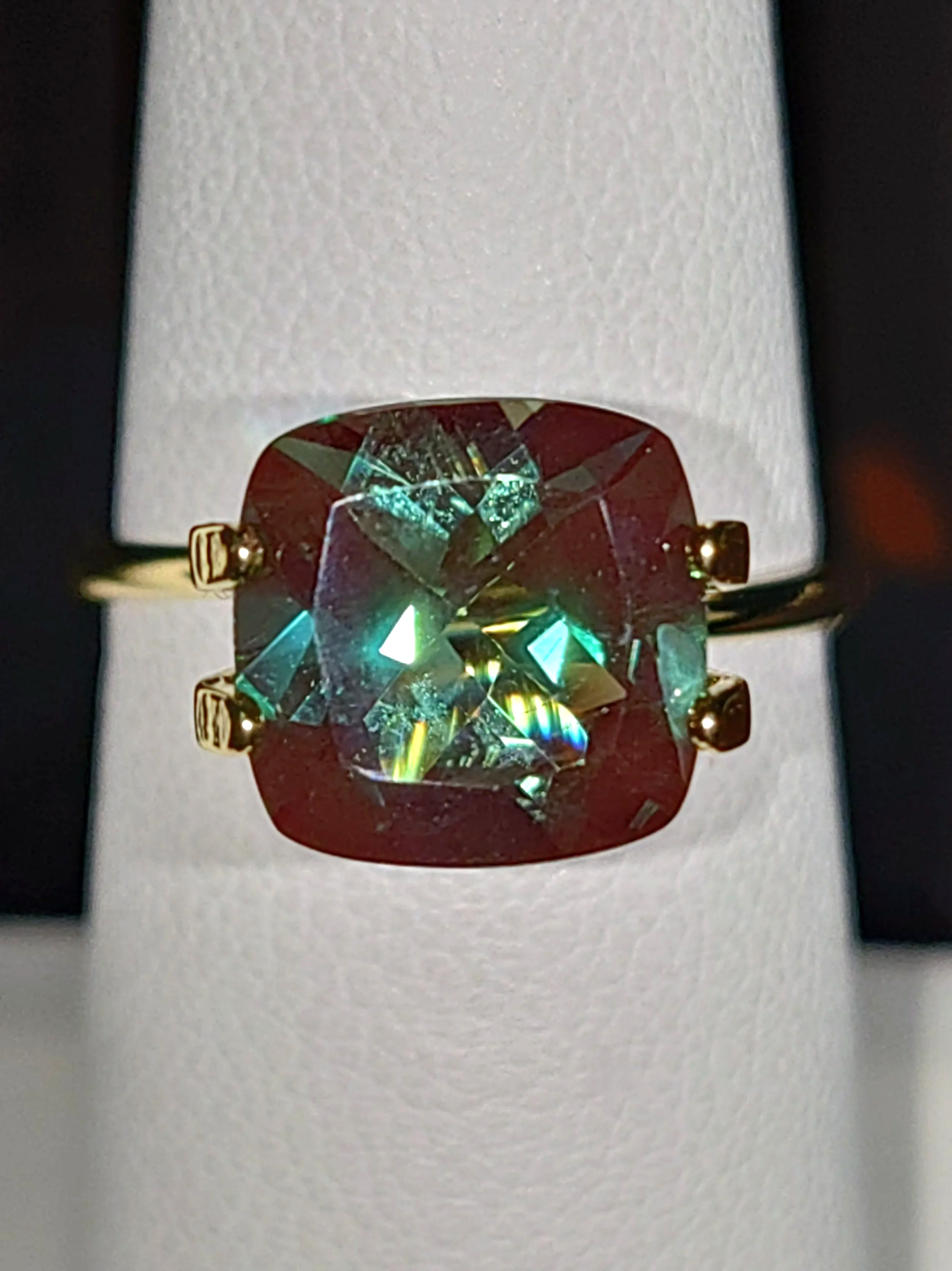 Genuine Green Labradorite 2.66ct from TheCoveAtFoxHollow.com