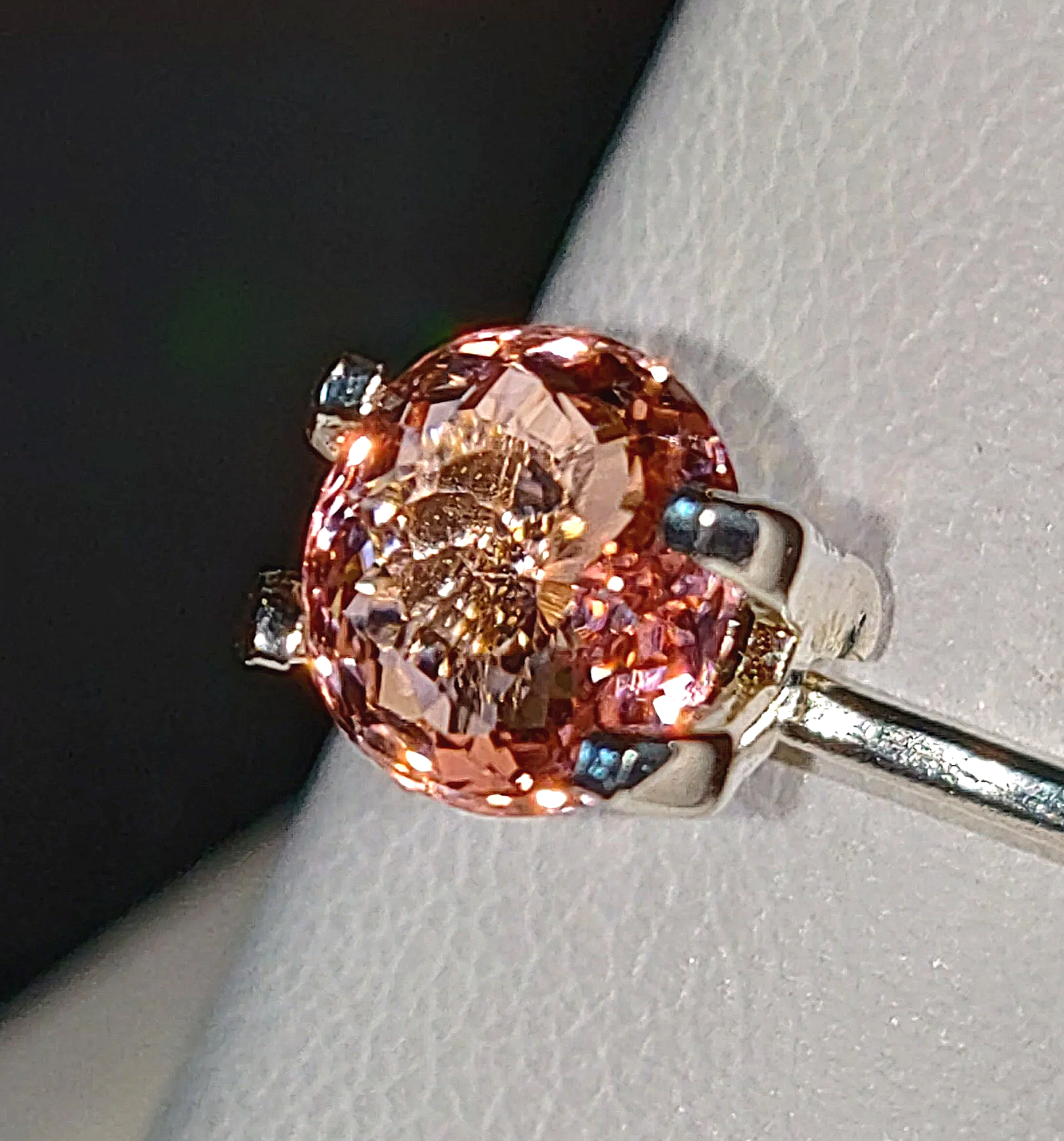 Genuine Neon Pink Titanium Tourmaline 1.43ct from TheCoveAtFoxHollow.com