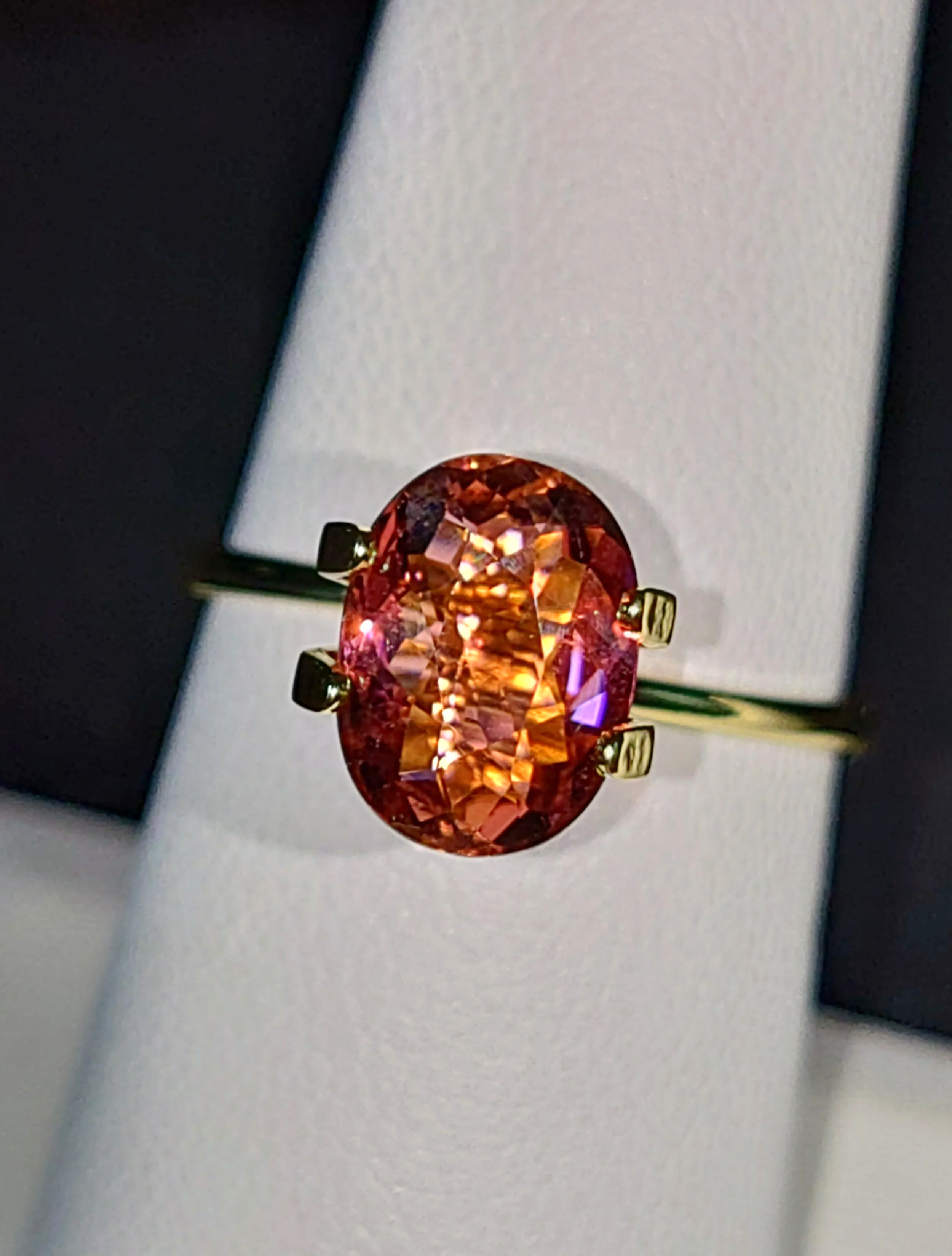 Genuine Neon Hot Pink Titanium Tourmaline 1.74ct from TheCoveAtFoxHollow.com