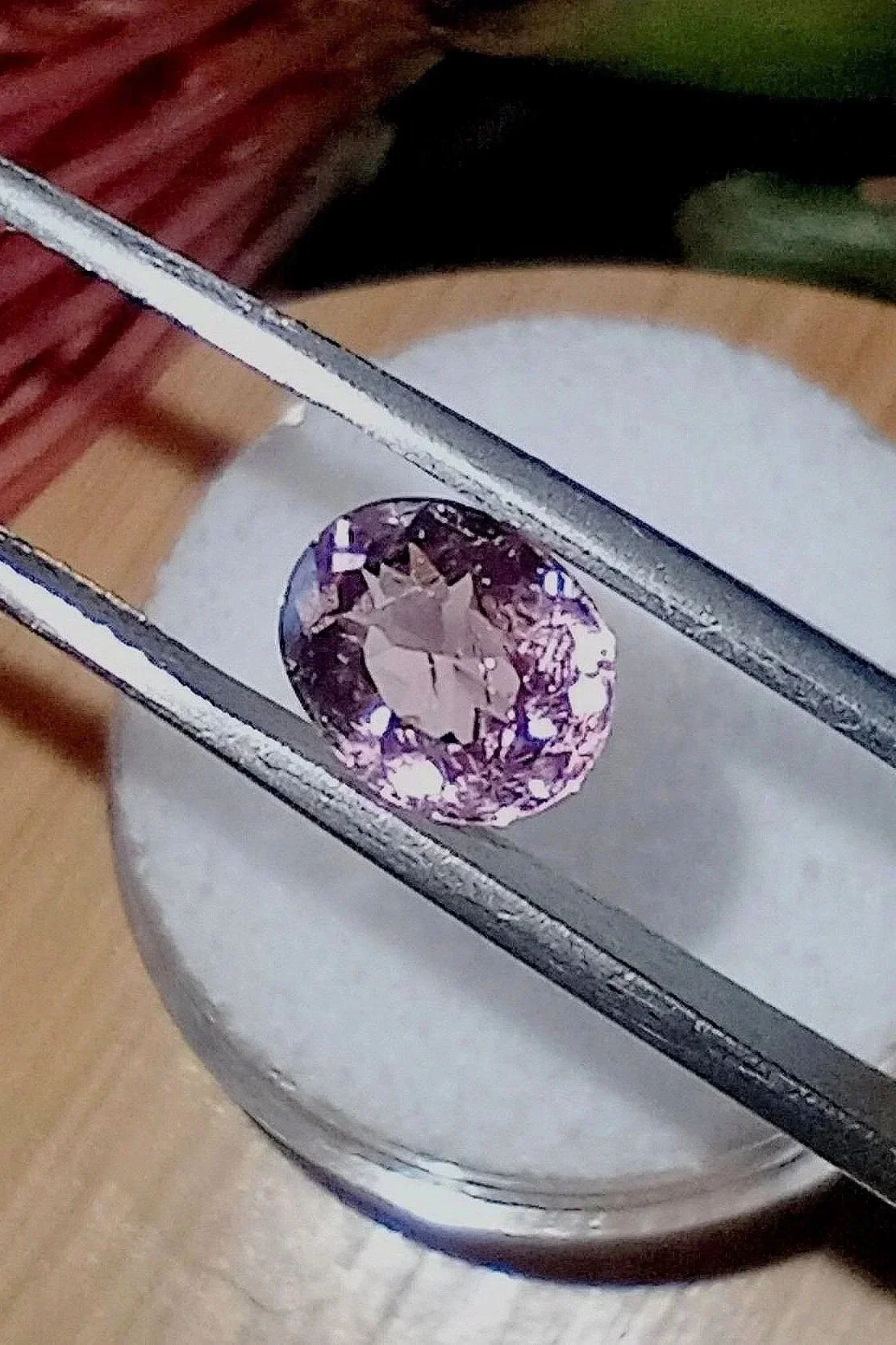 Neon Pink Titanium Tourmaline 1.20ct