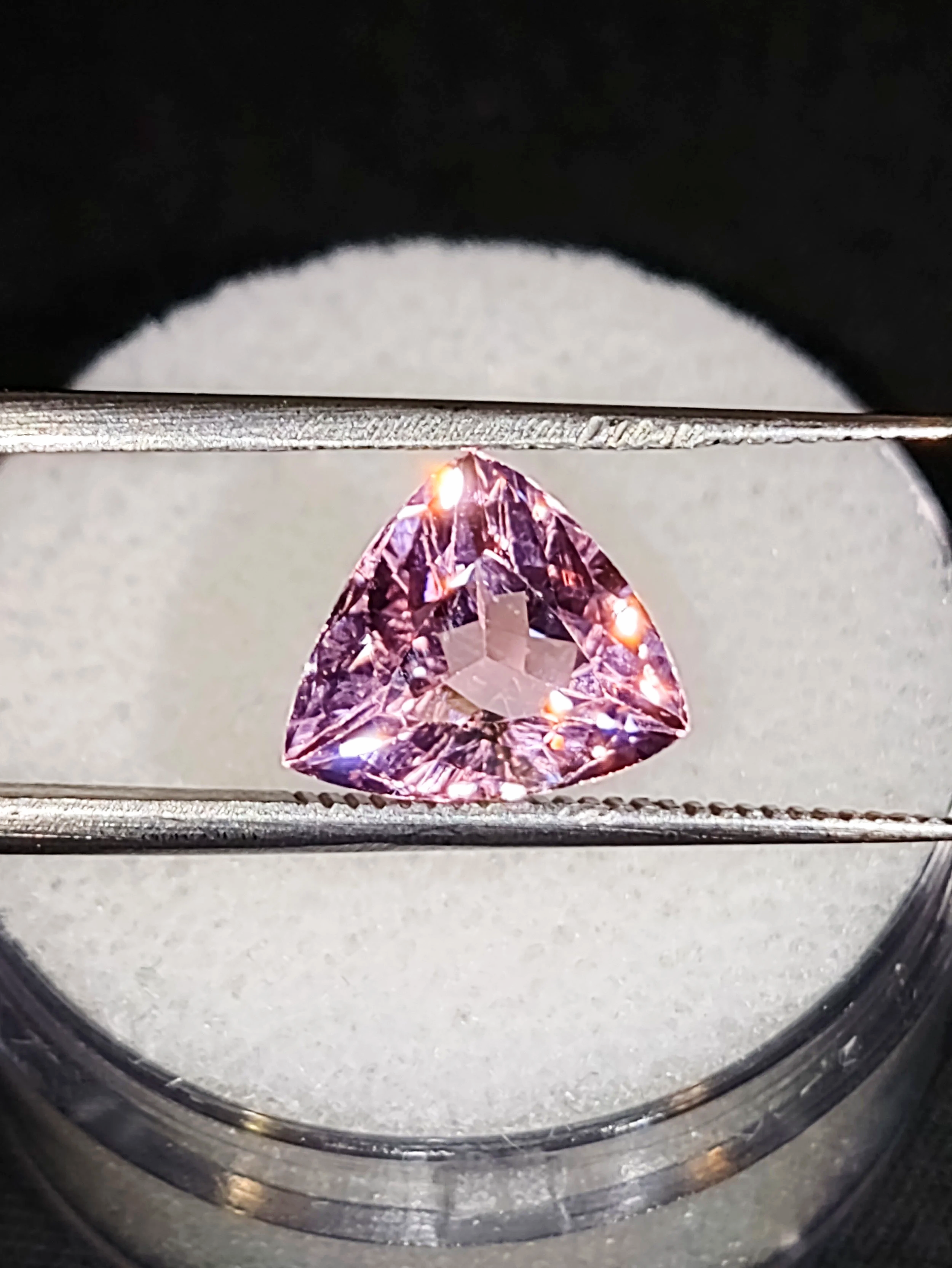 GIA Certified Genuine Neon Pink Titanium Tourmaline 2.14ct from TheCoveAtFoxHollow.com