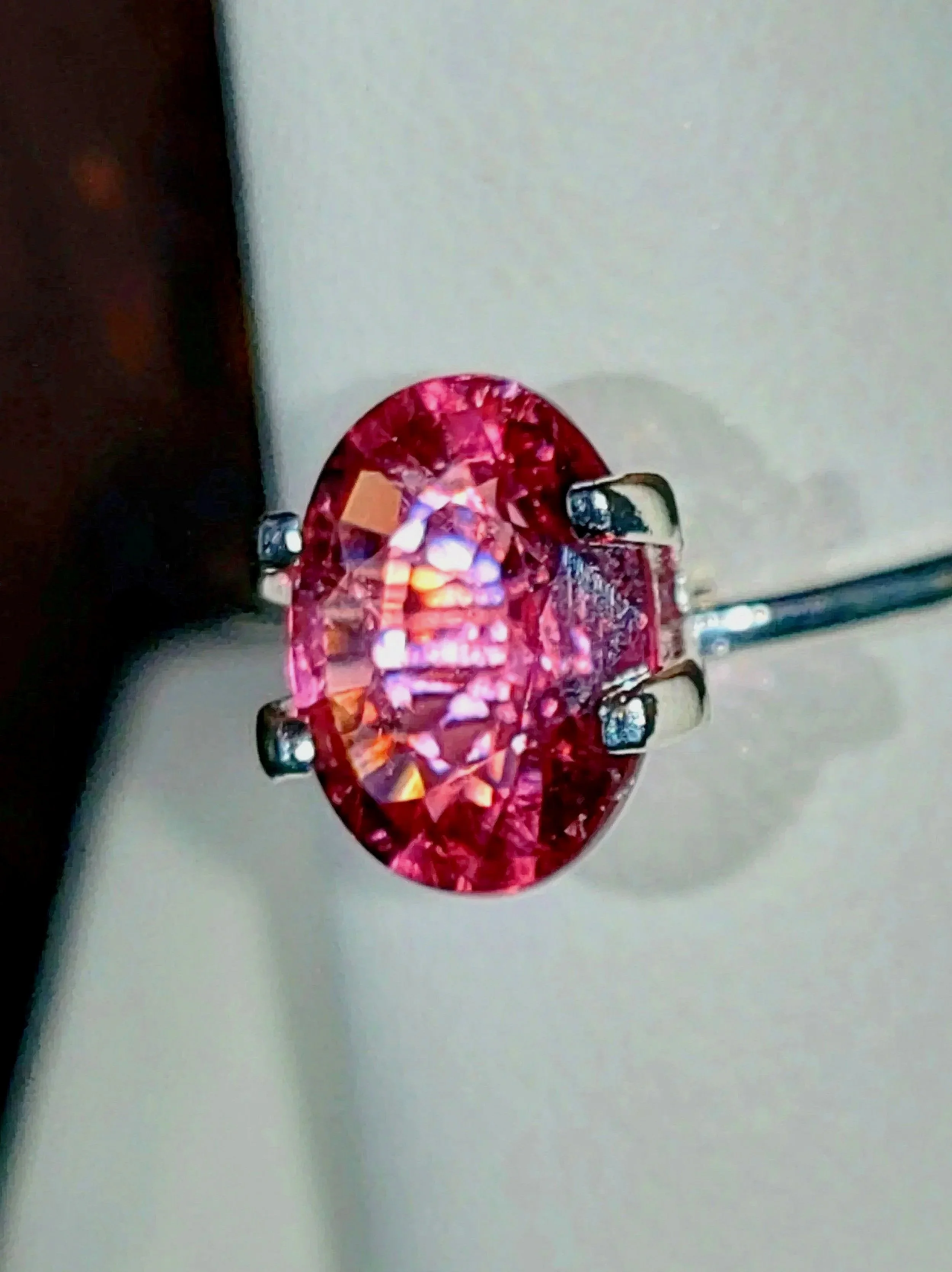 GIA Certified Pink Cuprian Tourmaline 1.75 carats • Oval