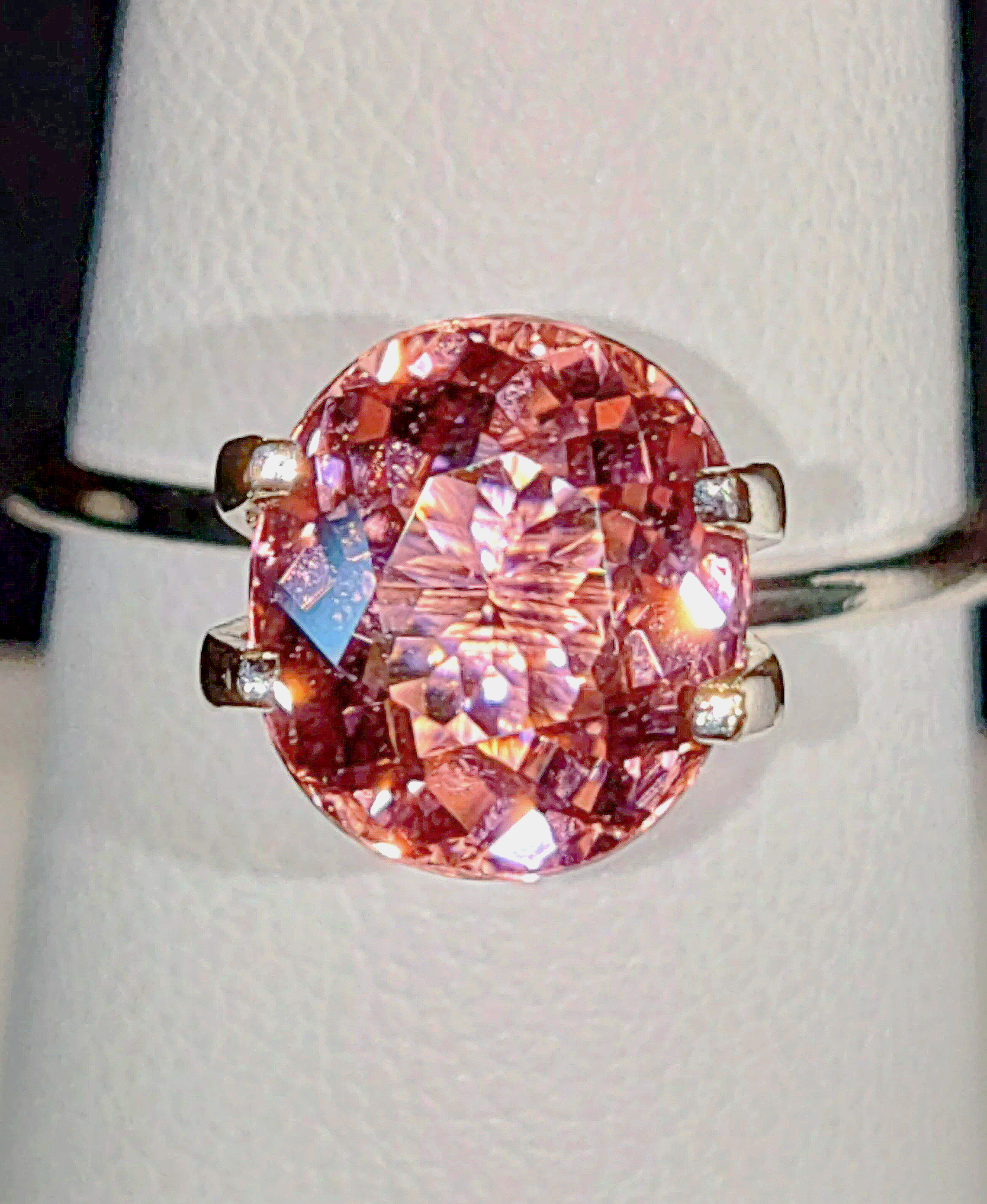Genuine Neon Pink Titanium Tourmaline 3ct from TheCoveAtFoxHollow.com