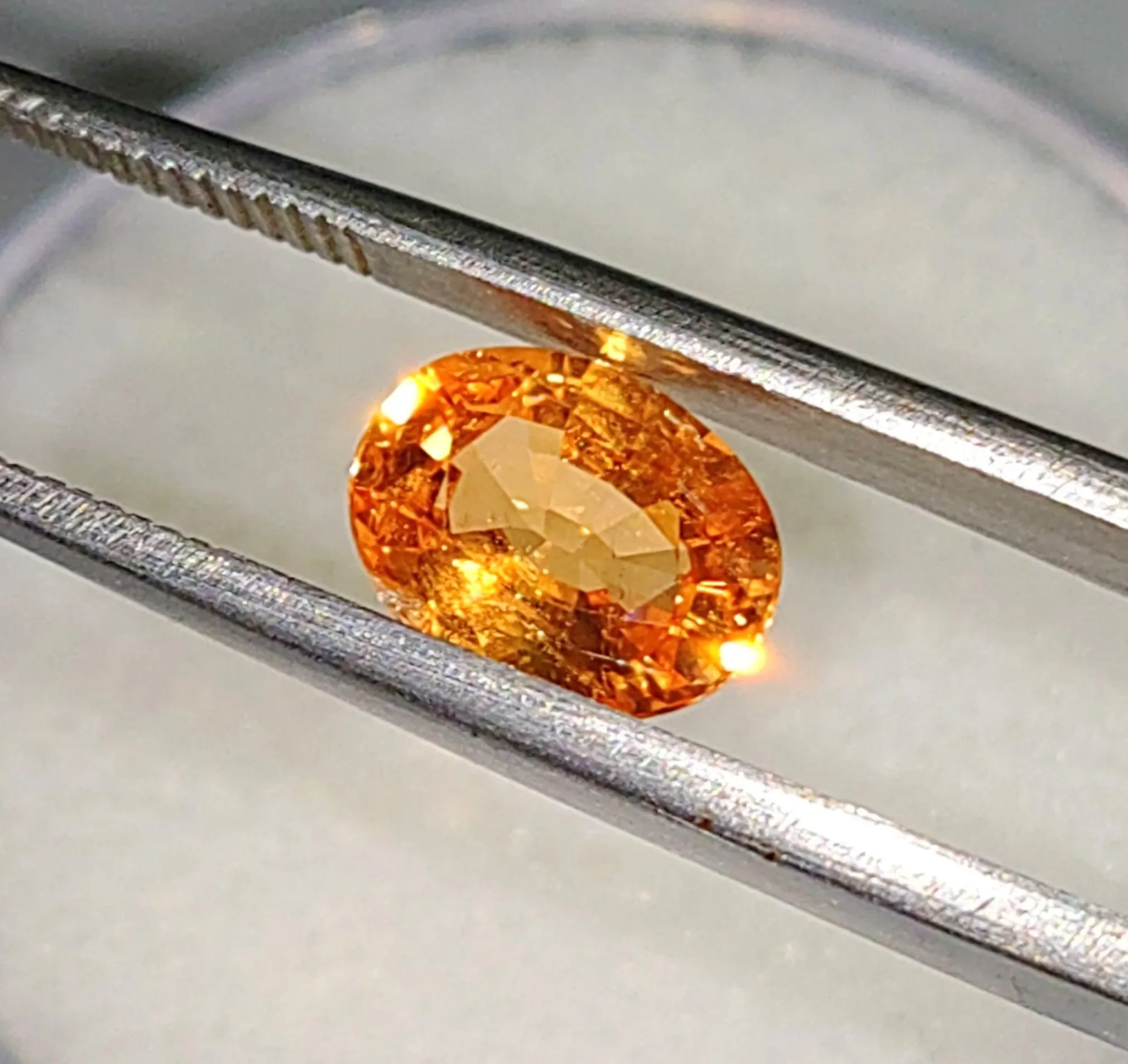 Genuine Mandarin Garnet 1.98ct from TheCoveAtFoxHollow.com