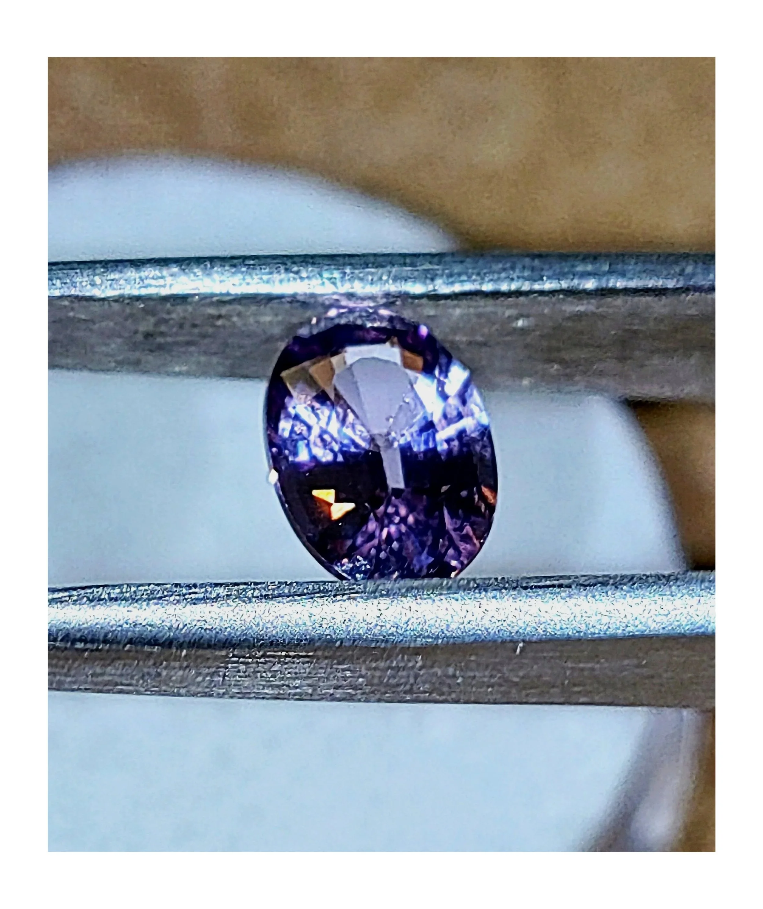 Genuine Purple Spinel .89ct from TheCoveAtFoxHollow.com