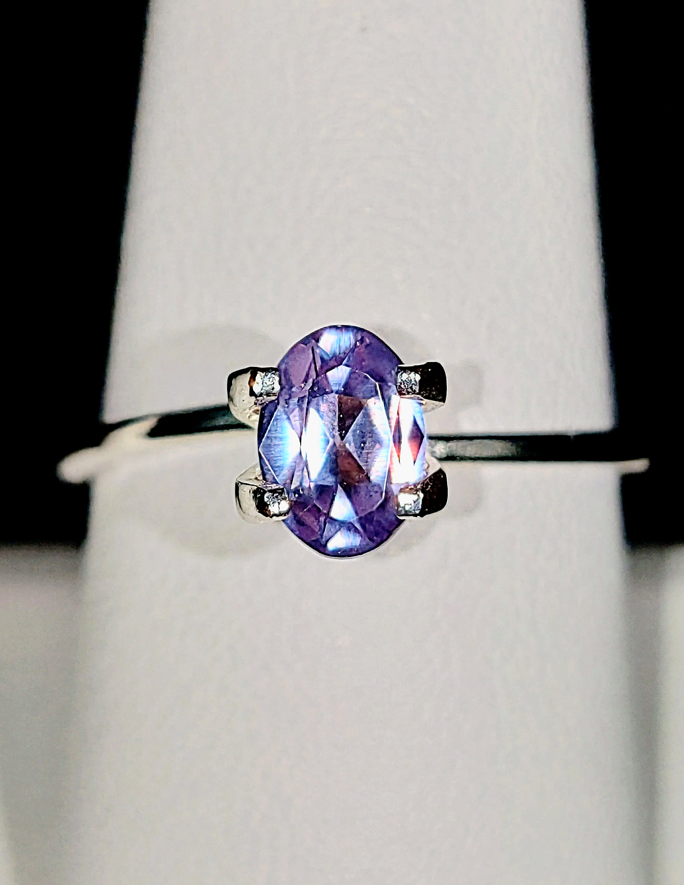 Genuine Alexandrite .87ct from TheCoveAtFoxHollow.com