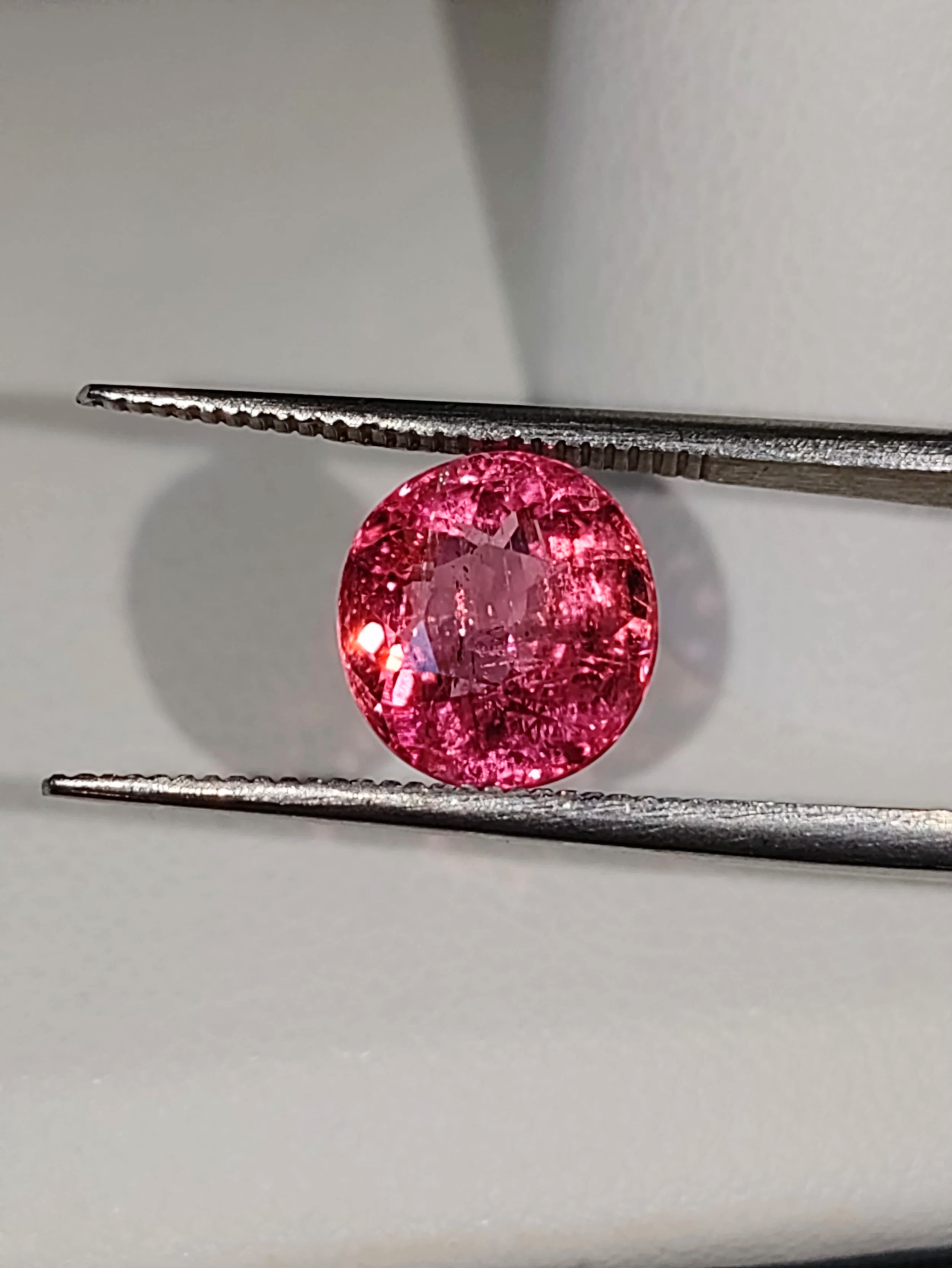 Genuine Neon Fuchsia Titanium Tourmaline 2.53ct from TheCoveAtFoxHollow.com