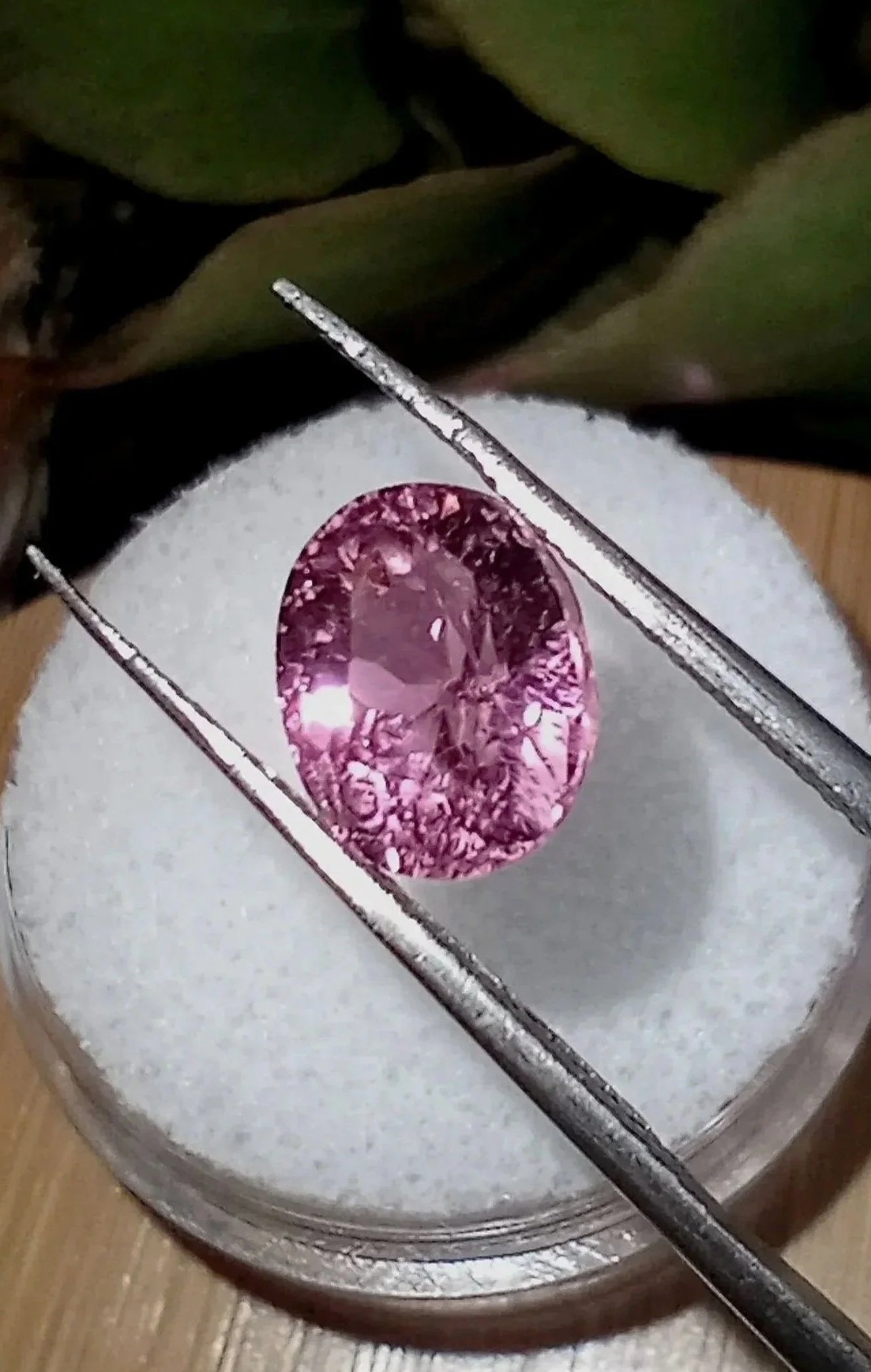 Genuine Neon Hot Pink Titanium Tourmaline 2.58ct TheCoveAtFoxHollow.com