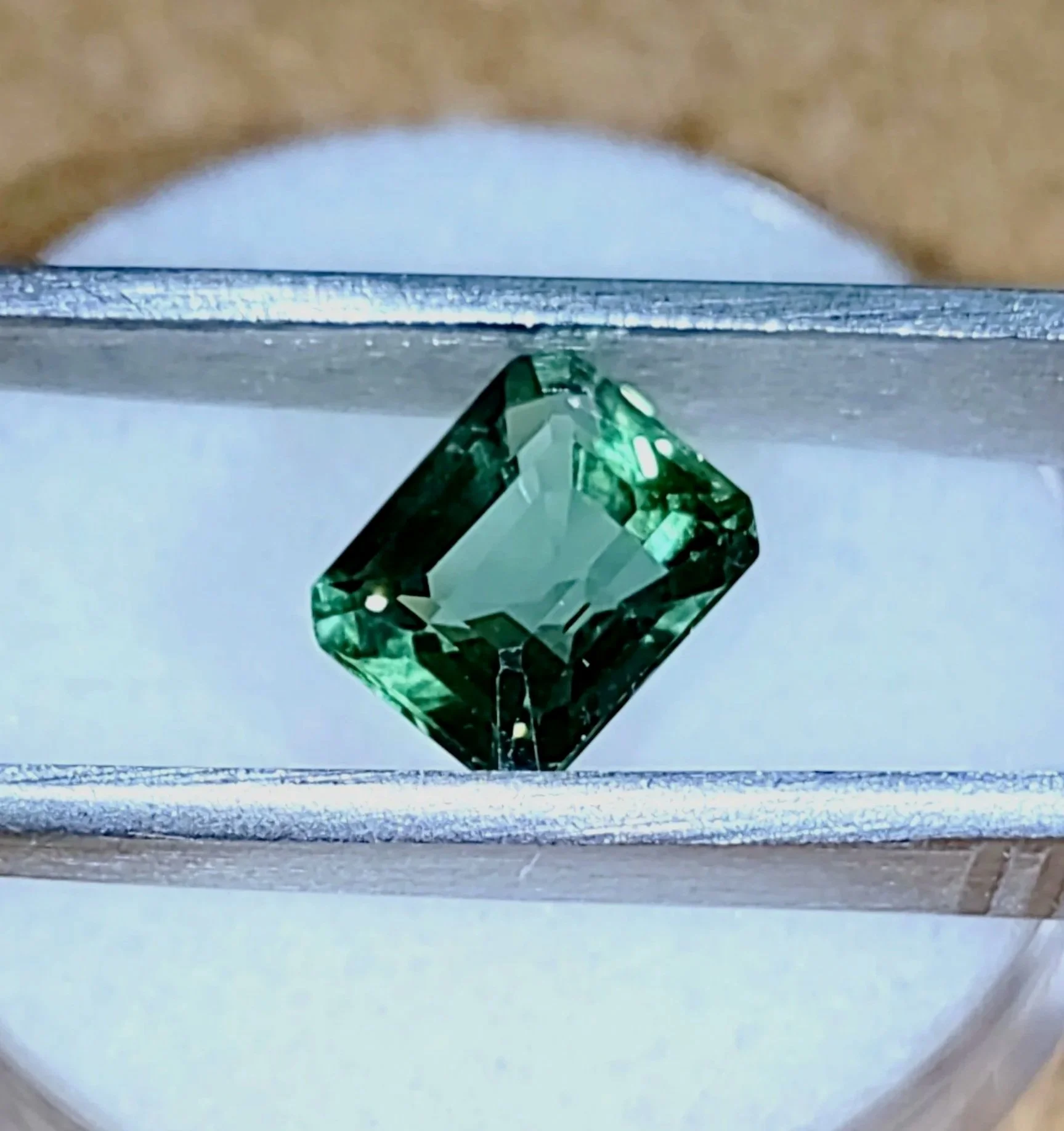 Genuine Unheated Green Apatite 1.93ct from TheCoveAtFoxHollow.com