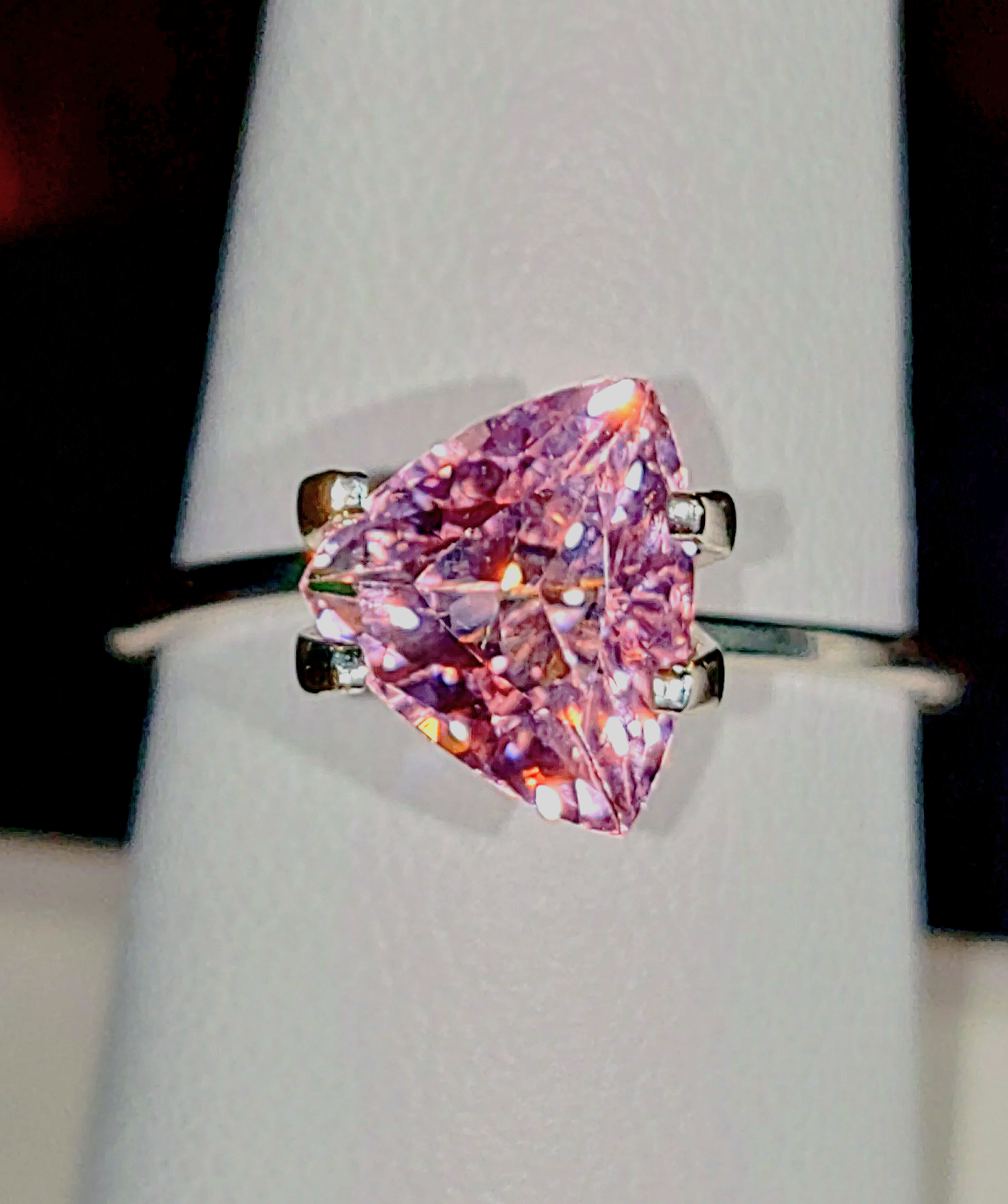 GIA Certified Genuine Neon Pink Titanium Tourmaline 2.14ct from TheCoveAtFoxHollow.com