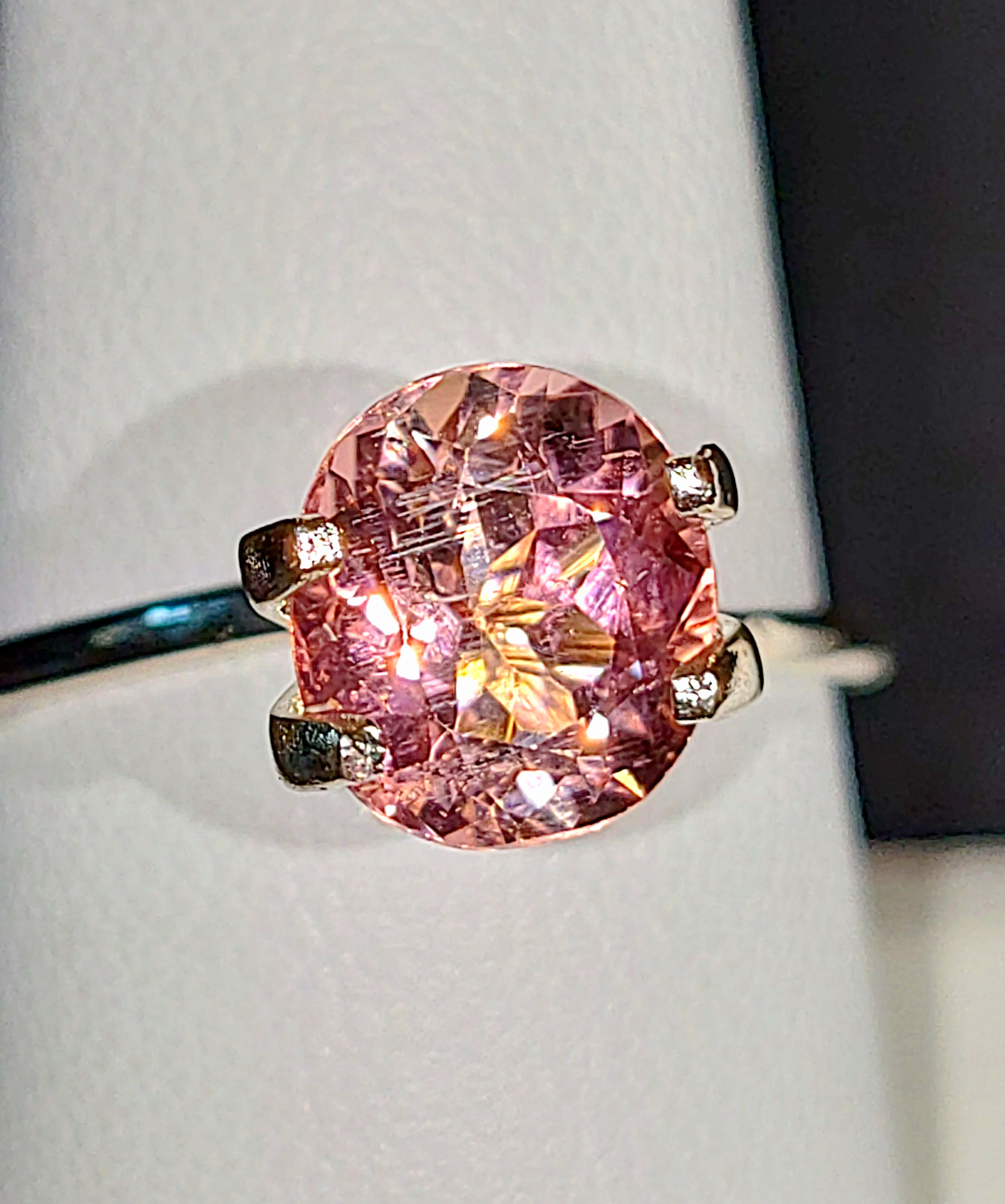 Genuine Neon Light Pink Titanium Tourmaline 2.21ct from TheCoveAtFoxHollow.com