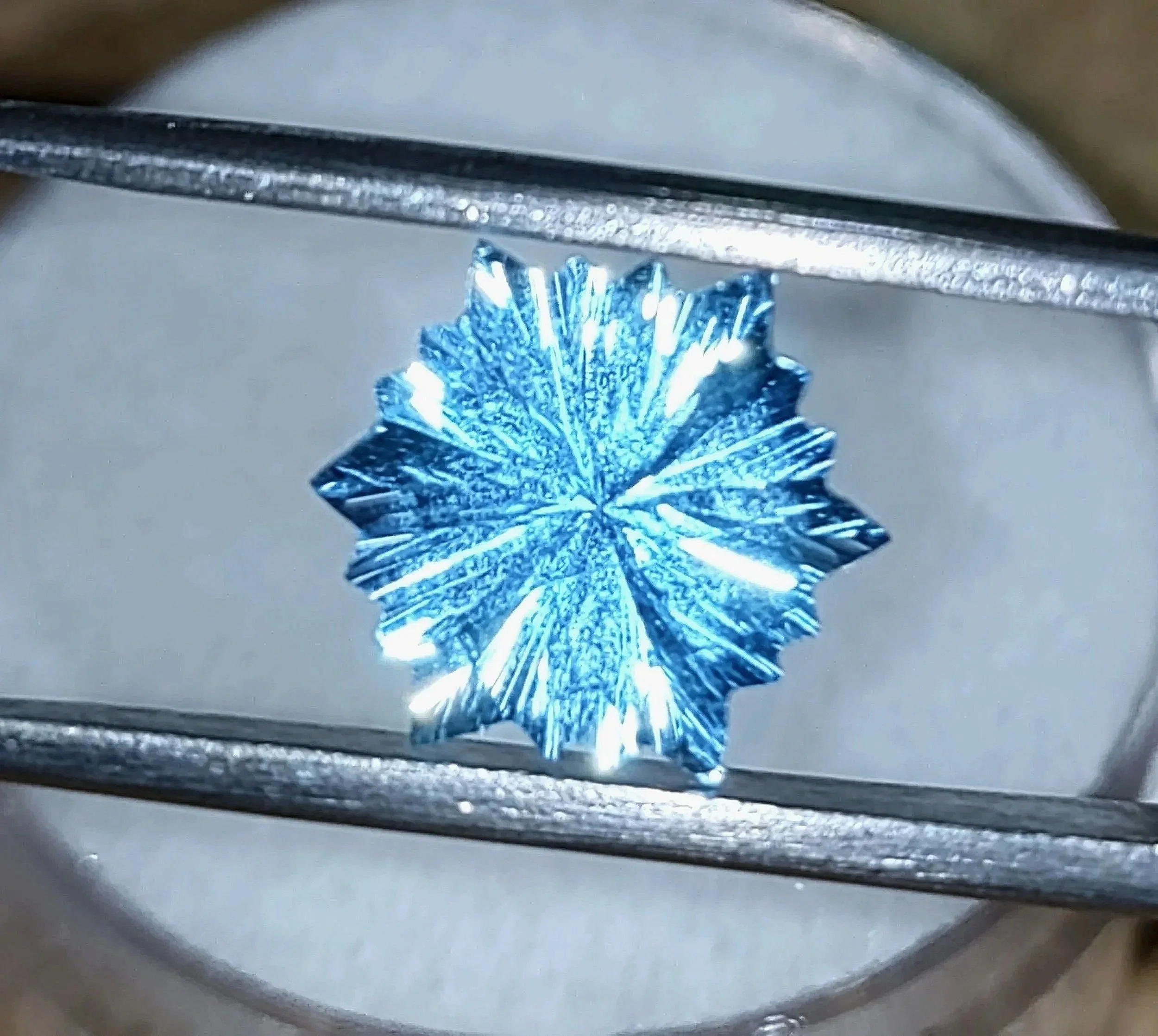 Genuine Swiss Blue Topaz 3.01ct from TheCoveAtFoxHollow.com