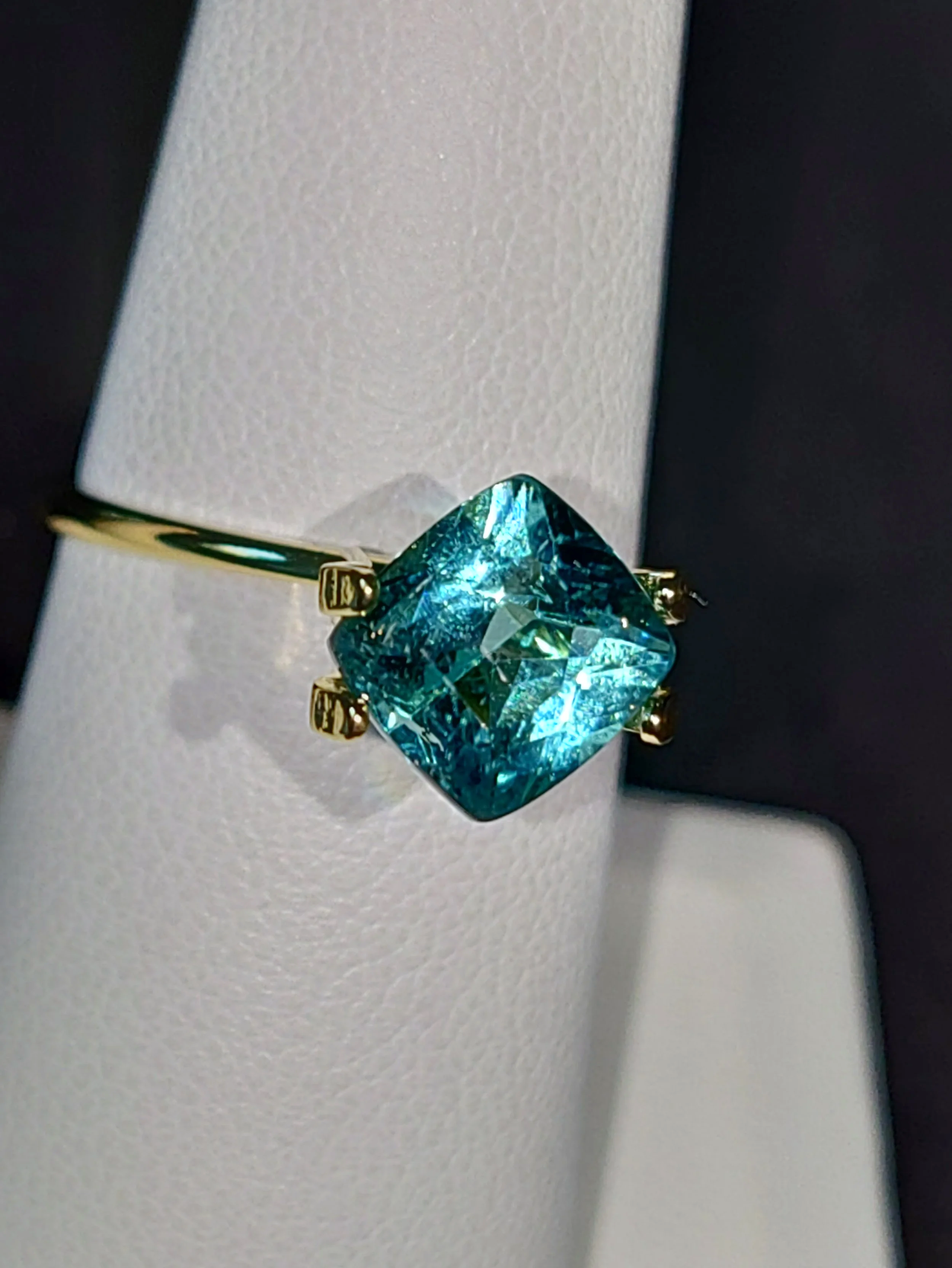 Genuine Indicolite Tourmaline 1.89ct from TheCoveAtFoxHollow.com