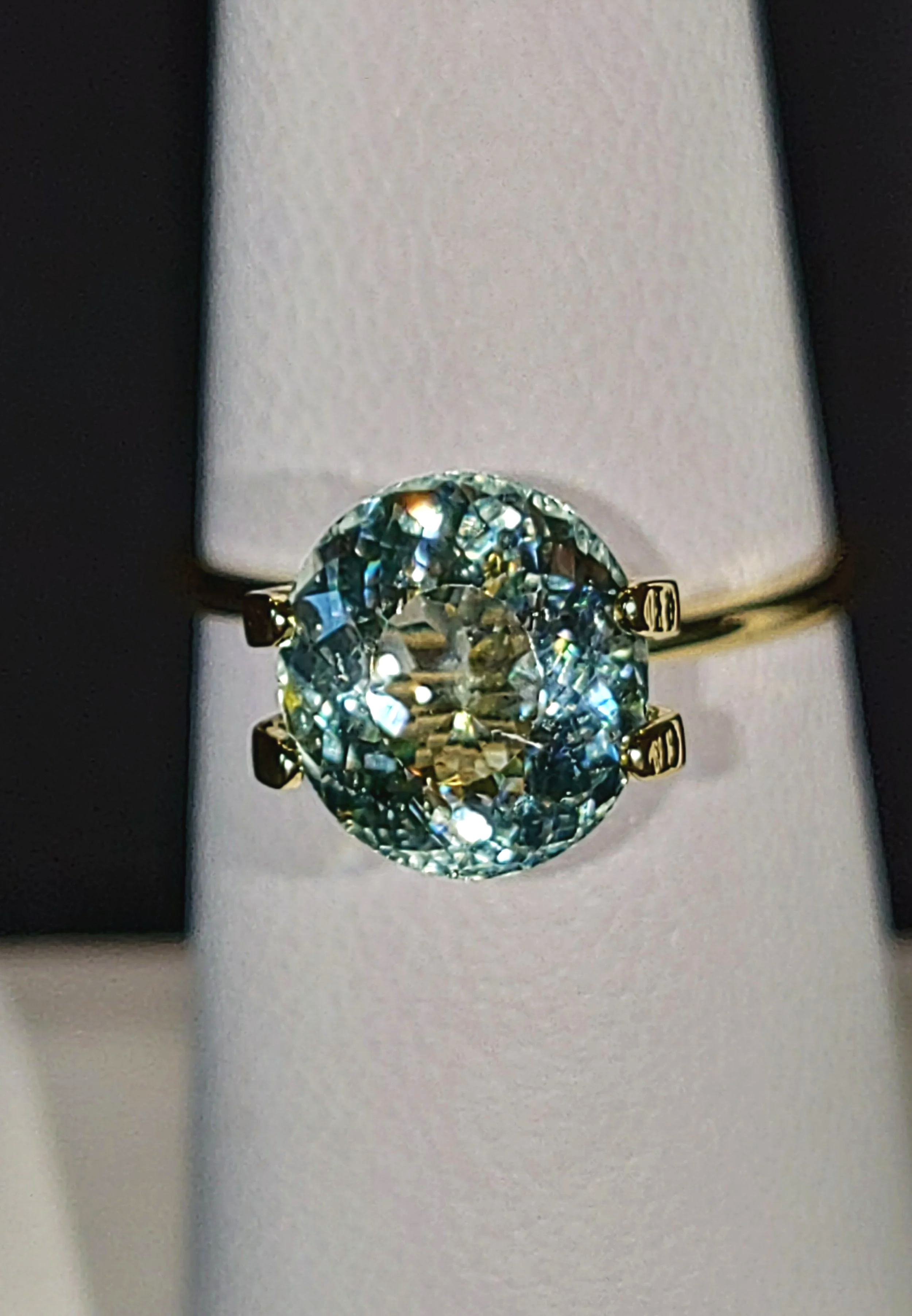 Genuine Neon Seafoam Titanium Tourmaline 2.60ct from TheCoveAtFoxHollow.com