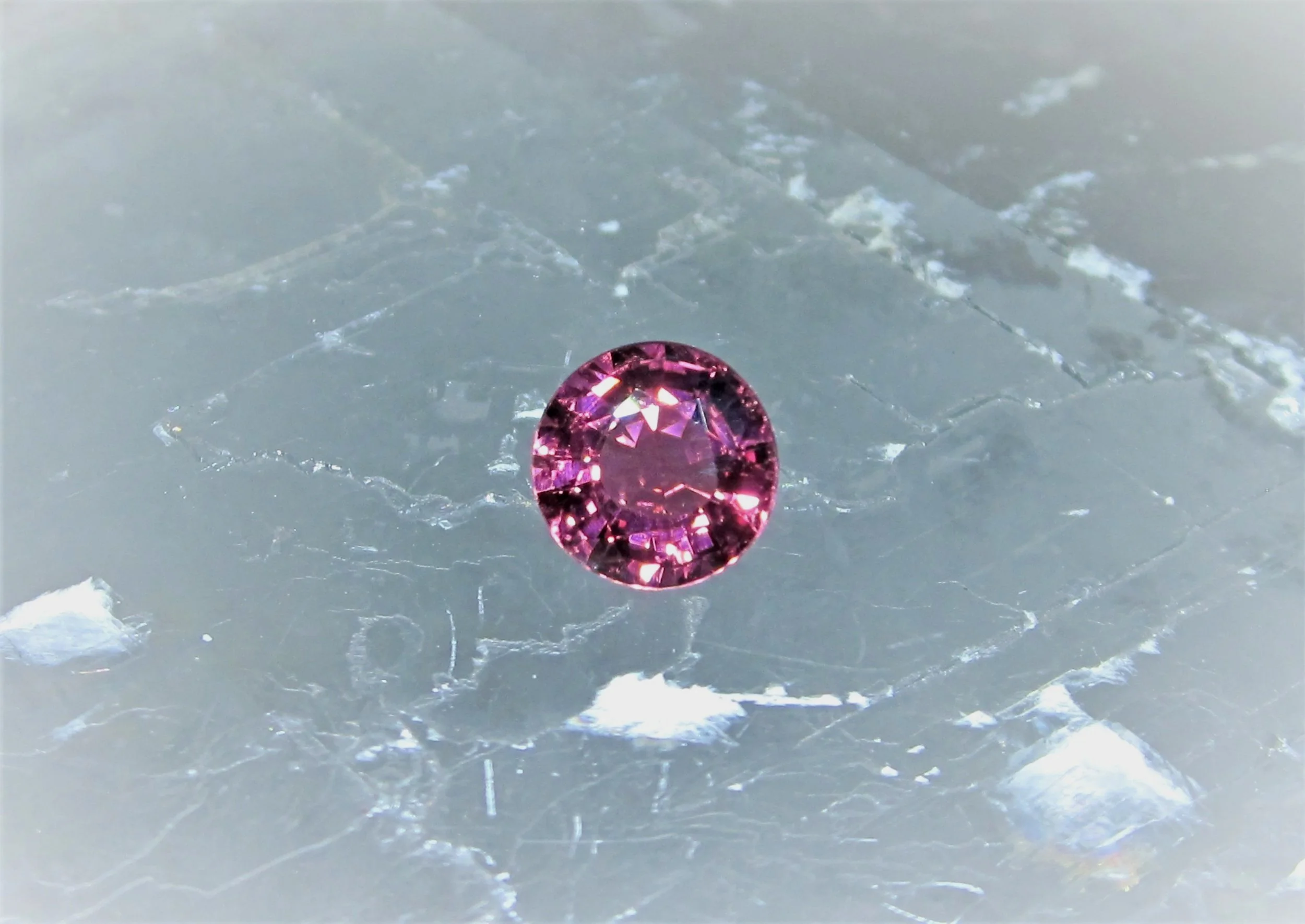 Genuine Neon Pink Titanium Tourmaline at 2.93ct — The Cove