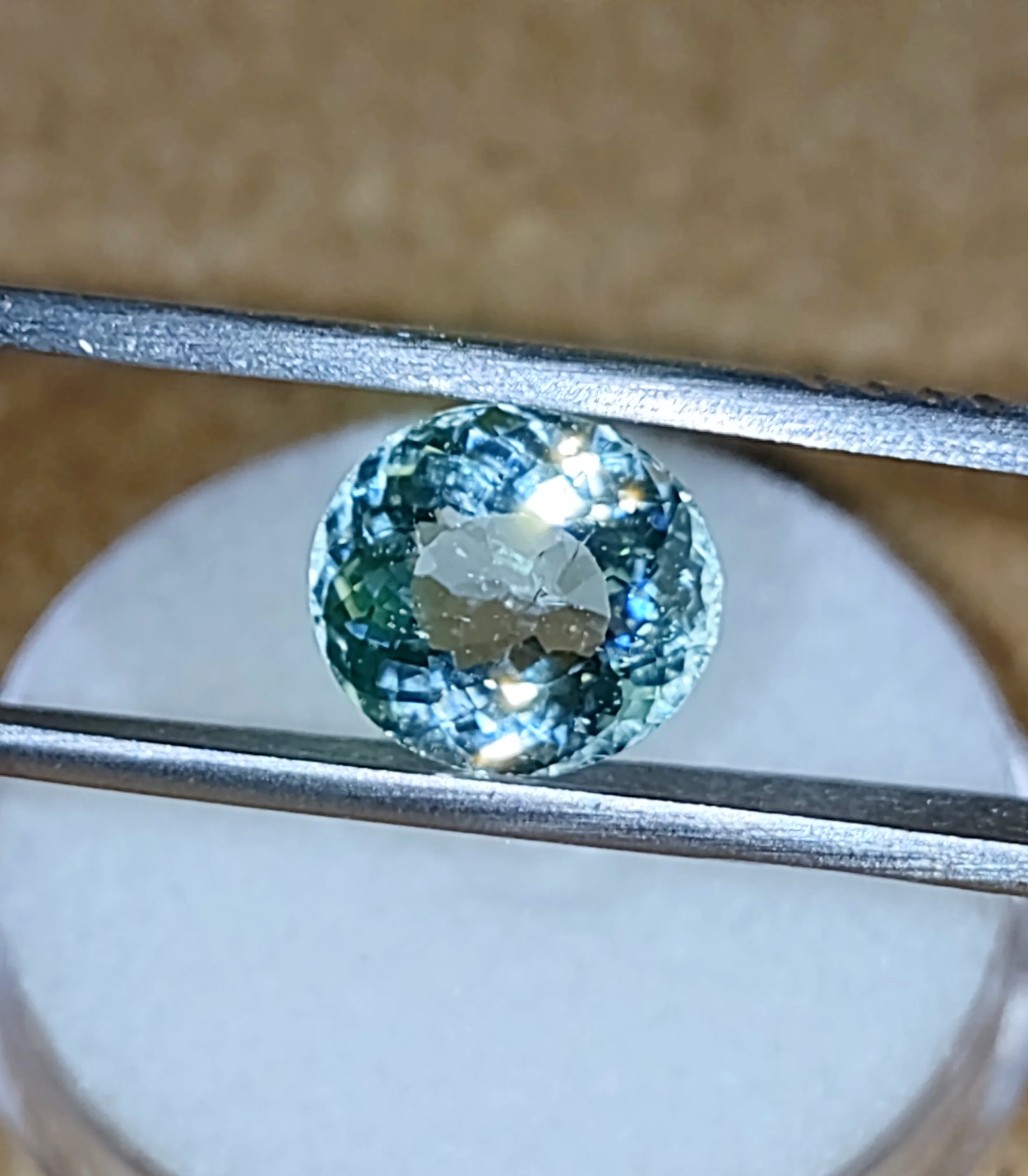 Genuine Neon Seafoam Titanium Tourmaline 2.60ct TheCoveAtFoxHollow.com