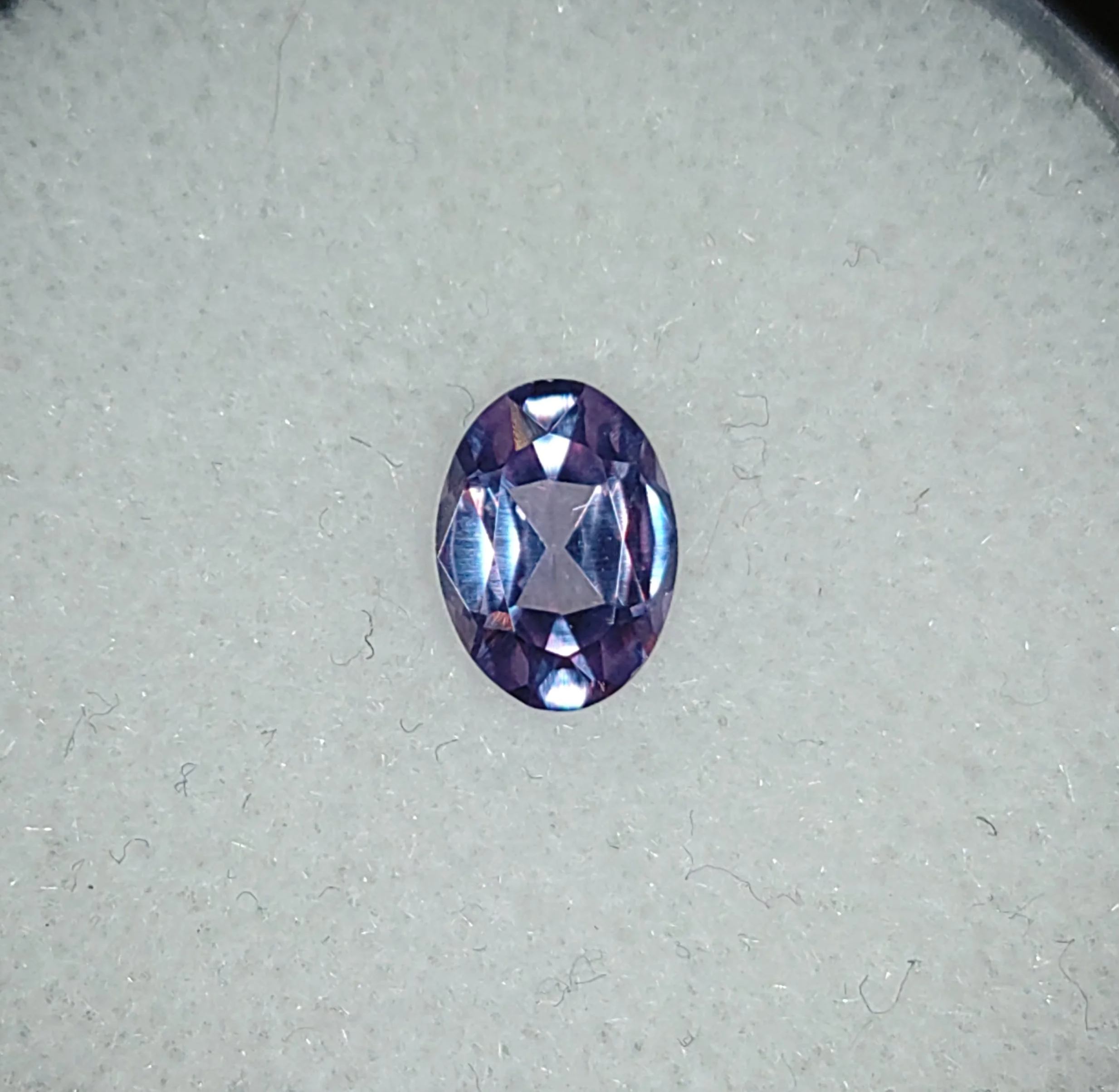 Genuine Alexandrite .87ct from TheCoveAtFoxHollow.com