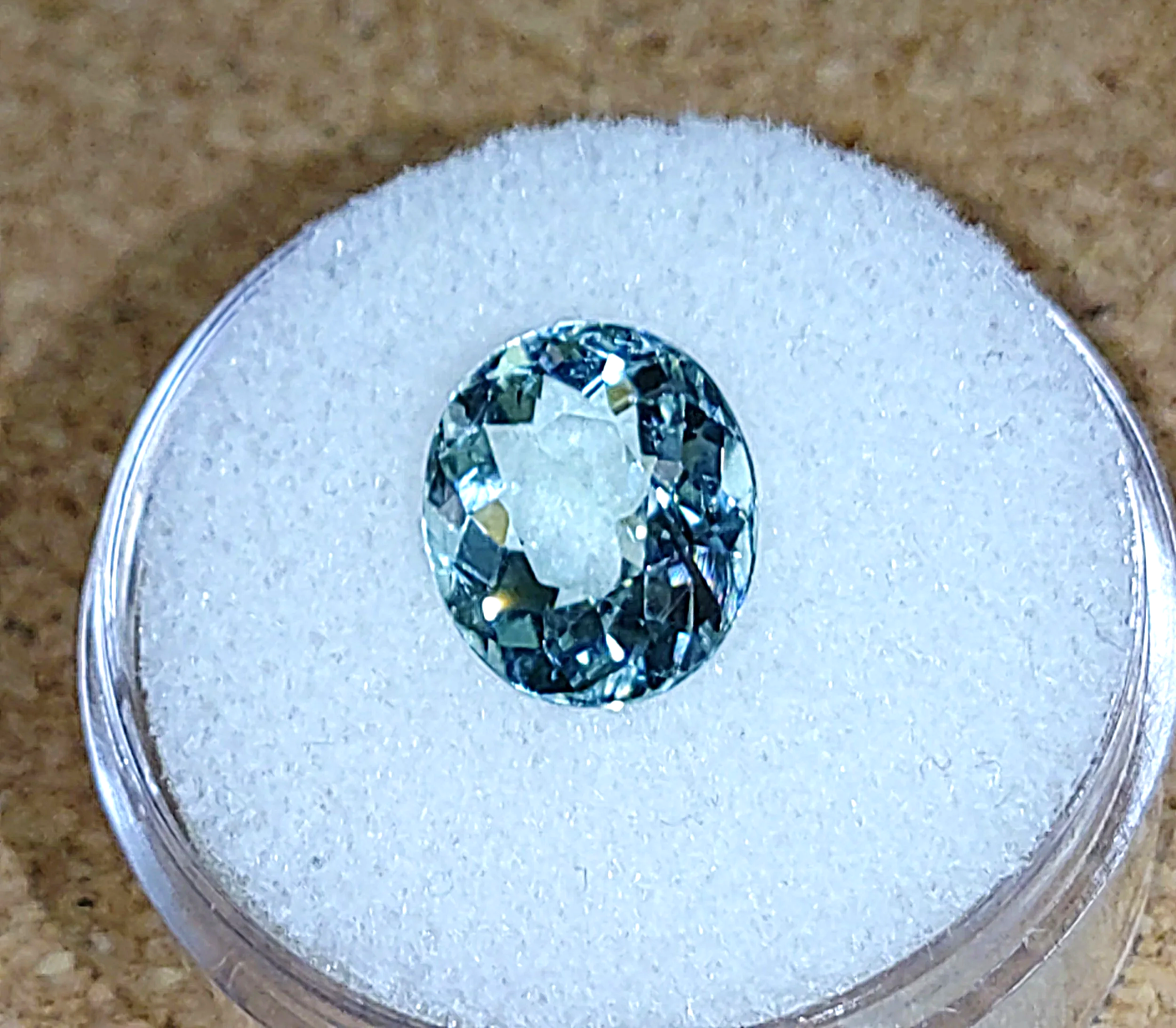 Genuine Neon Seafoam Titanium Tourmaline 3.18ct from TheCoveAtFoxHollow.com