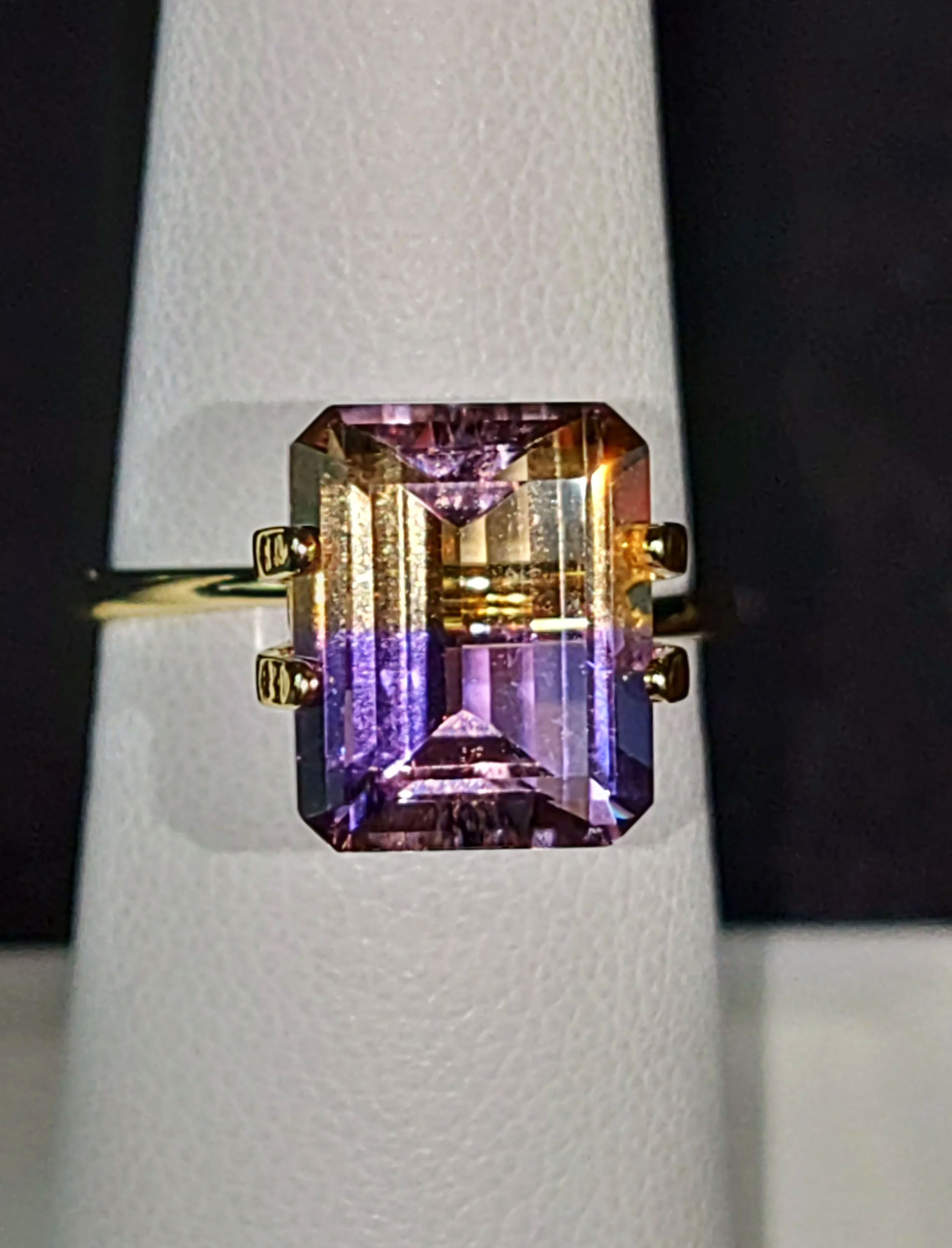 Genuine Ametrine 4.40ct from TheCoveAtFoxHollow.com