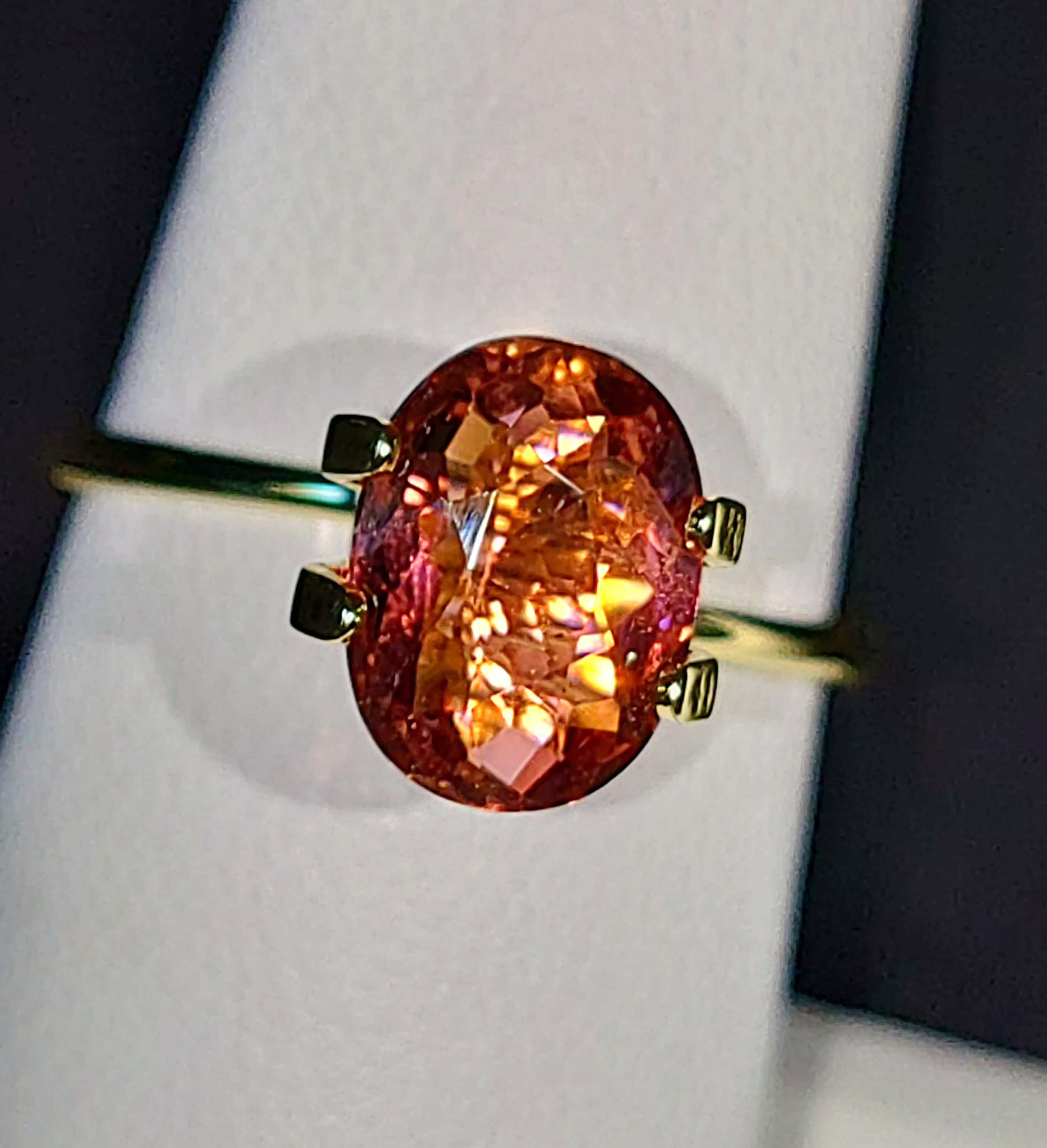 Genuine Neon Hot Pink Titanium Tourmaline 1.74ct from TheCoveAtFoxHollow.com