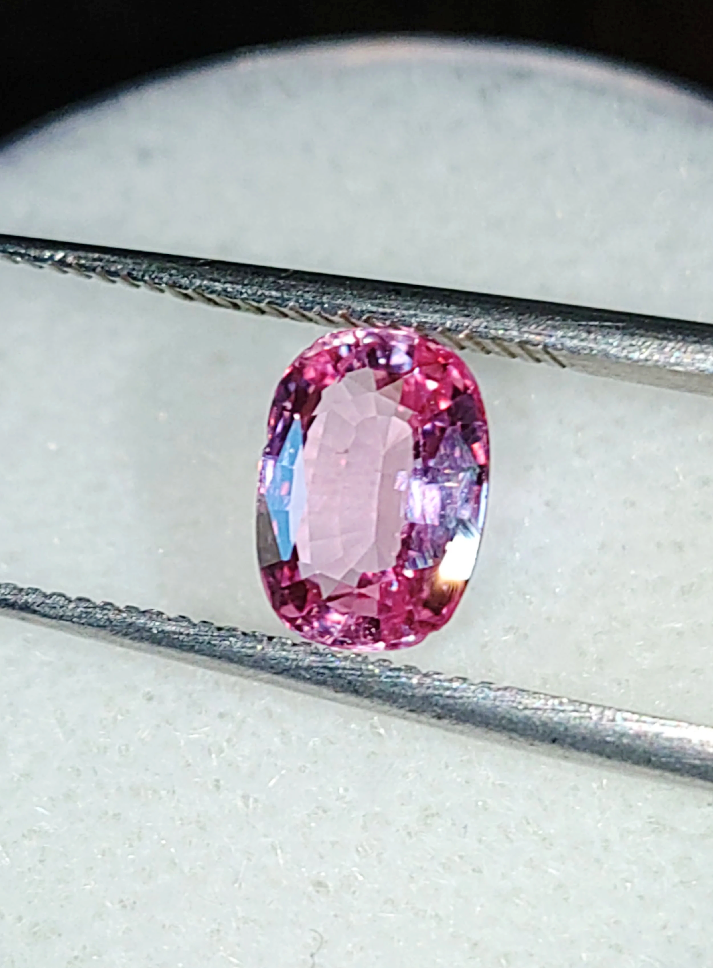 GIA Certified Pink Sapphire 1.16ct from TheCoveAtFoxHollow.com