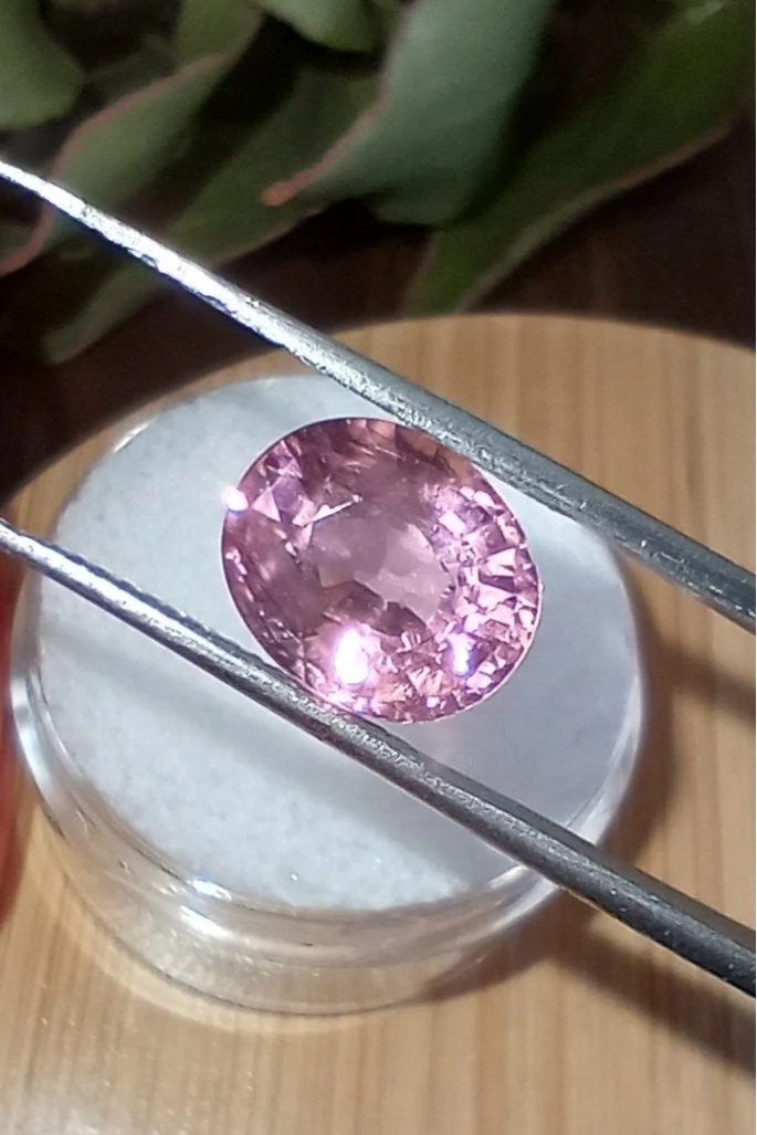 Genuine Neon Pink Orange Purple Titanium Tourmaline 3.26ct from TheCoveAtFoxHollow.com