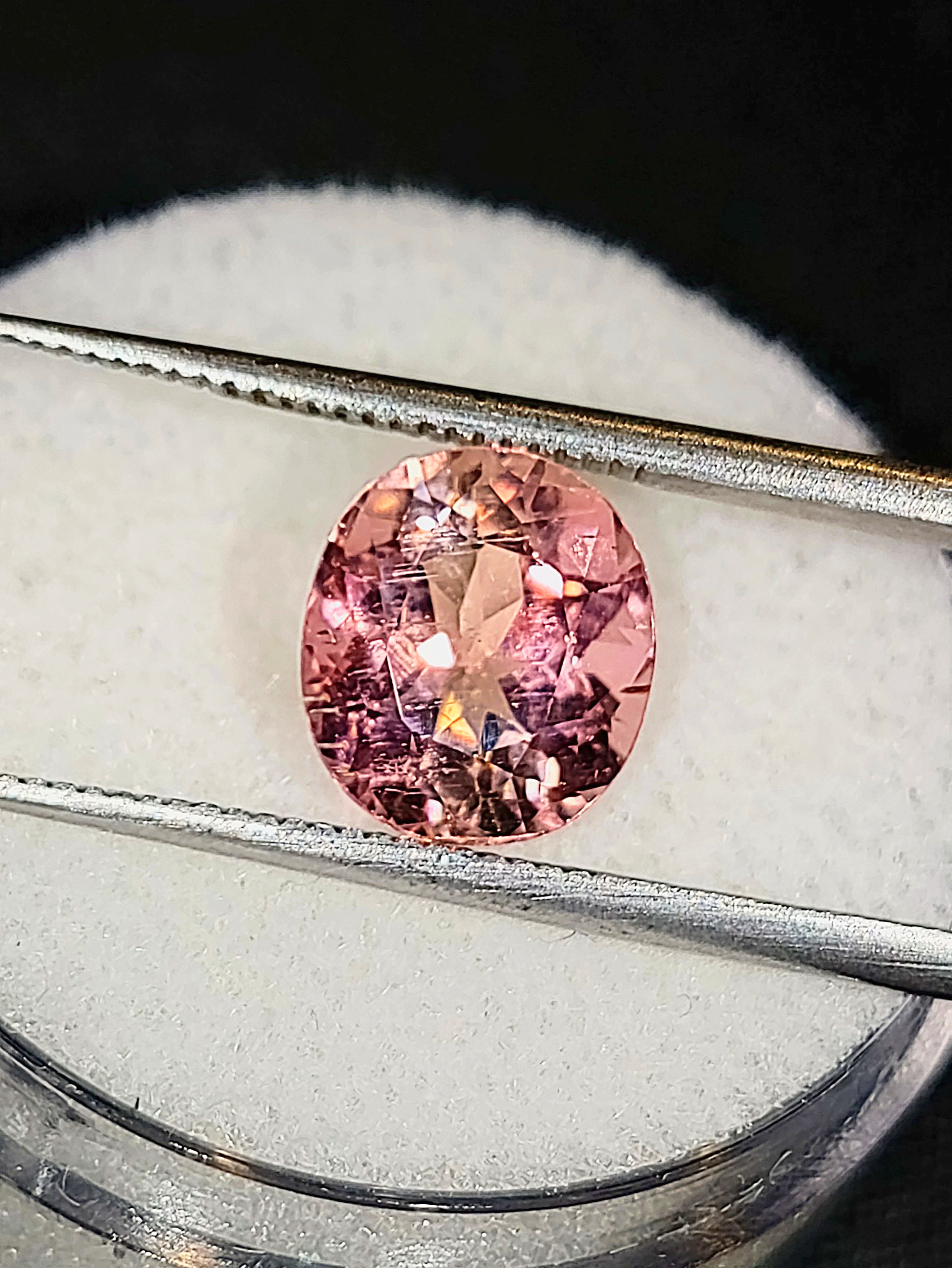 Genuine Neon Light Pink Titanium Tourmaline 2.21ct from TheCoveAtFoxHollow.com